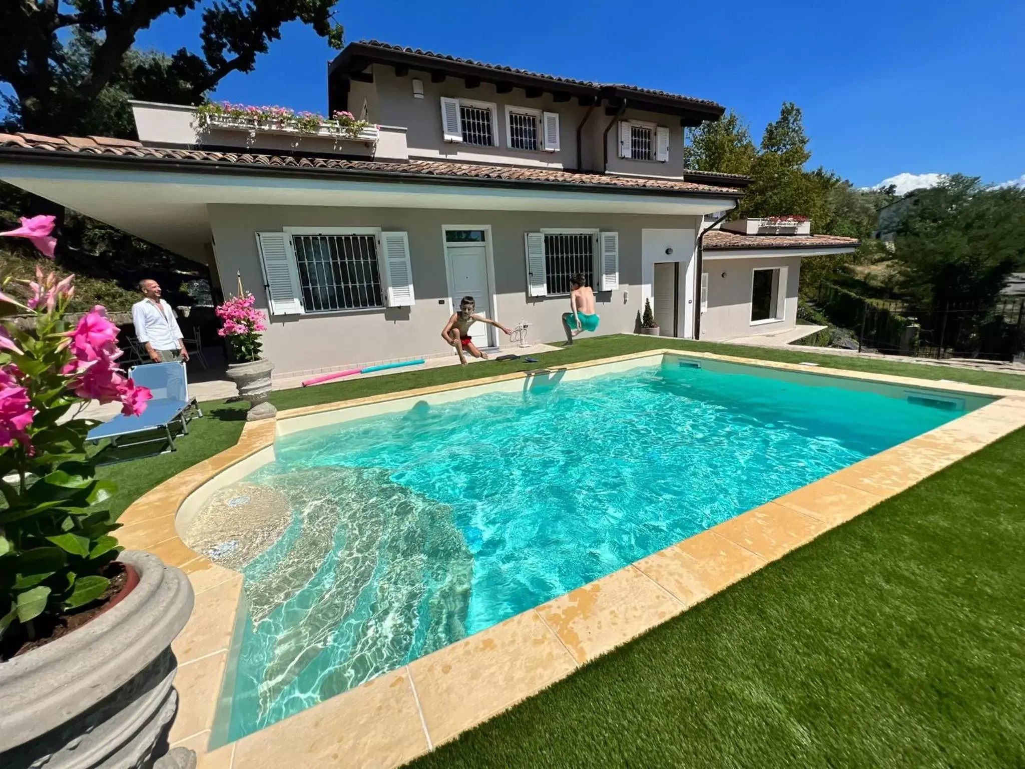 Swimming Pool in B&B LE TERME Swimming Pool in B&B LE TERME