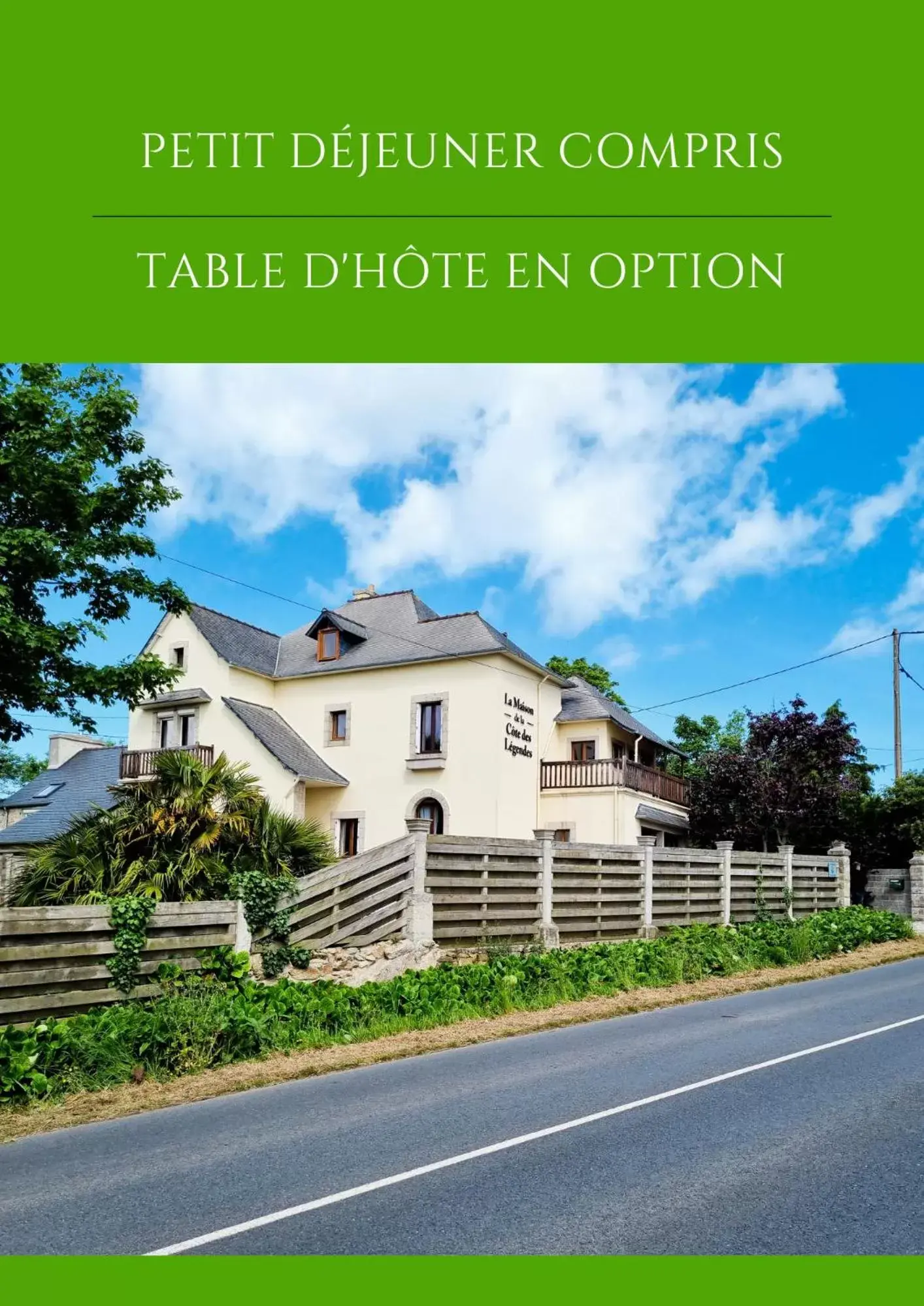 Property building in La Maison de la Côte des Légendes Property building in La Maison de la Côte des Légendes