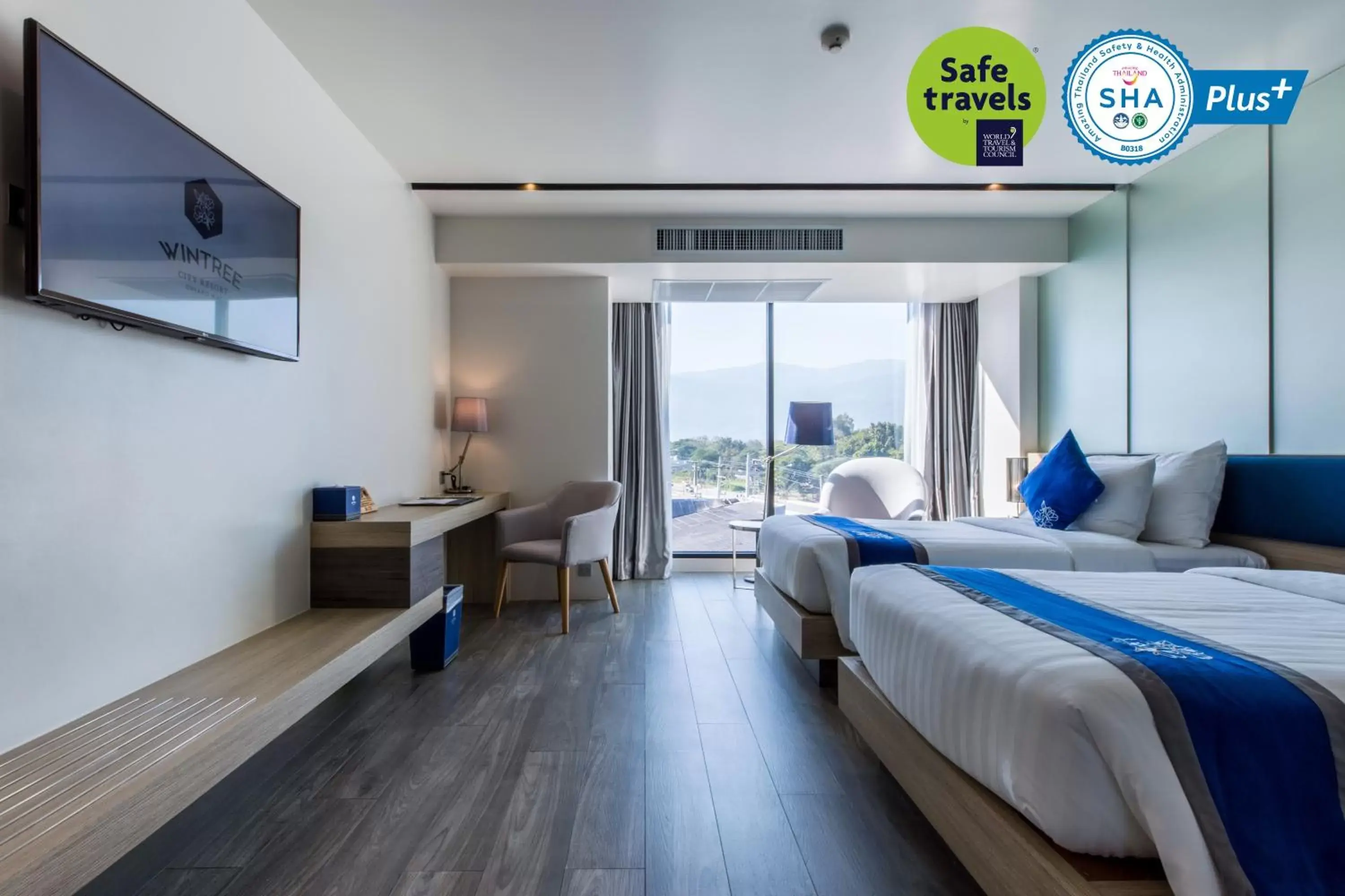 Superior Twin Room in Wintree City Resort Chiang Mai Superior Twin Room in Wintree City Resort Chiang Mai