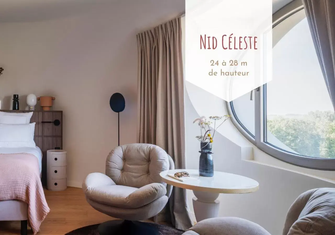 Chambre Double ou Twin - Nid Celeste in L'EssenCiel Chambre Double ou Twin - Nid Celeste in L'EssenCiel