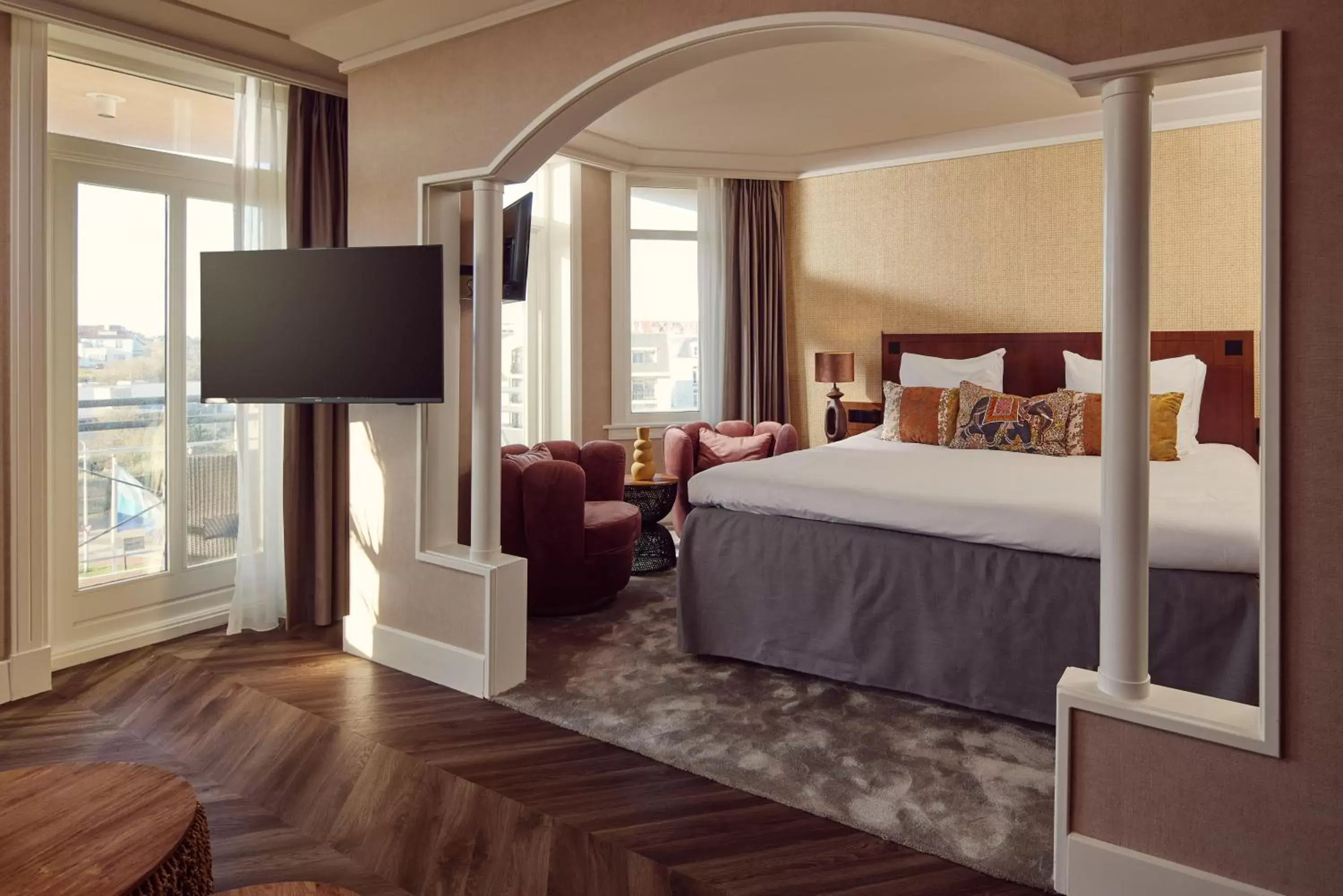 King Suite with Balcony in Van der Valk Palace Hotel Noordwijk King Suite with Balcony in Van der Valk Palace Hotel Noordwijk