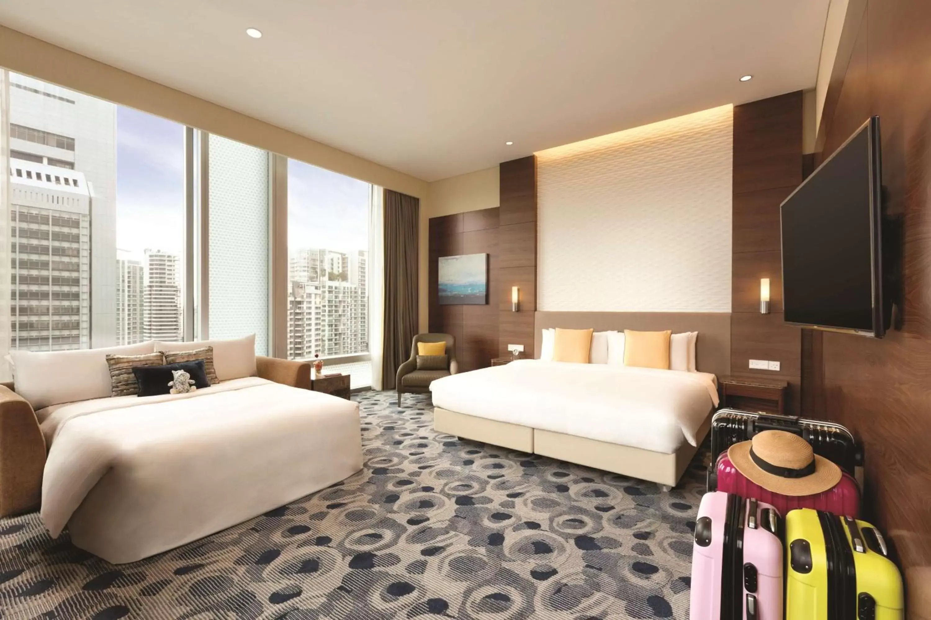 Deluxe Family Room in JEN Singapore Orchardgateway by Shangri-La Deluxe Family Room in JEN Singapore Orchardgateway by Shangri-La