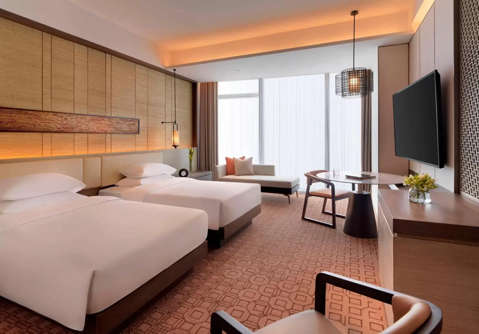 Double Room with Two Double Beds - Club Access in Hyatt Regency Zhenjiang Double Room with Two Double Beds - Club Access in Hyatt Regency Zhenjiang