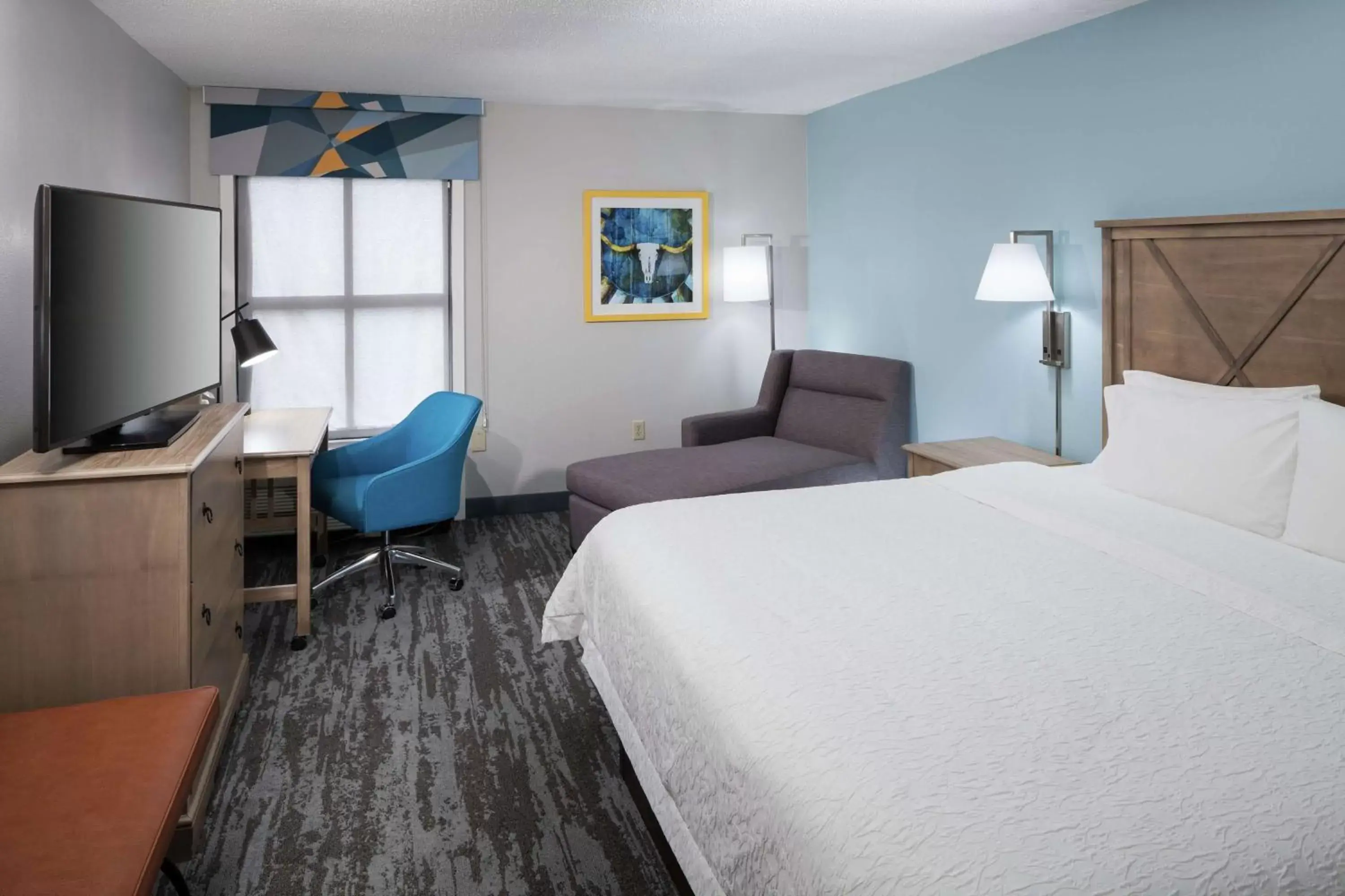 King Room with King Bed - Non-Smoking in Hampton Inn Austin Round Rock King Room with King Bed - Non-Smoking in Hampton Inn Austin Round Rock