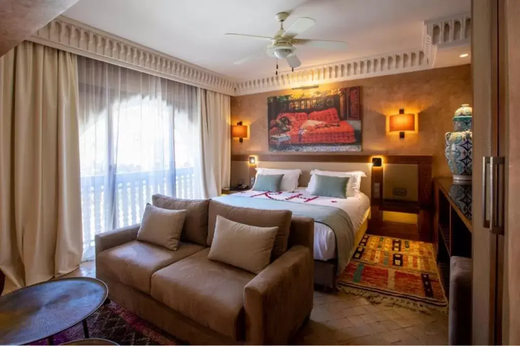 Double Room with Patio View in Les Jardins De La Koutoubia Double Room with Patio View in Les Jardins De La Koutoubia