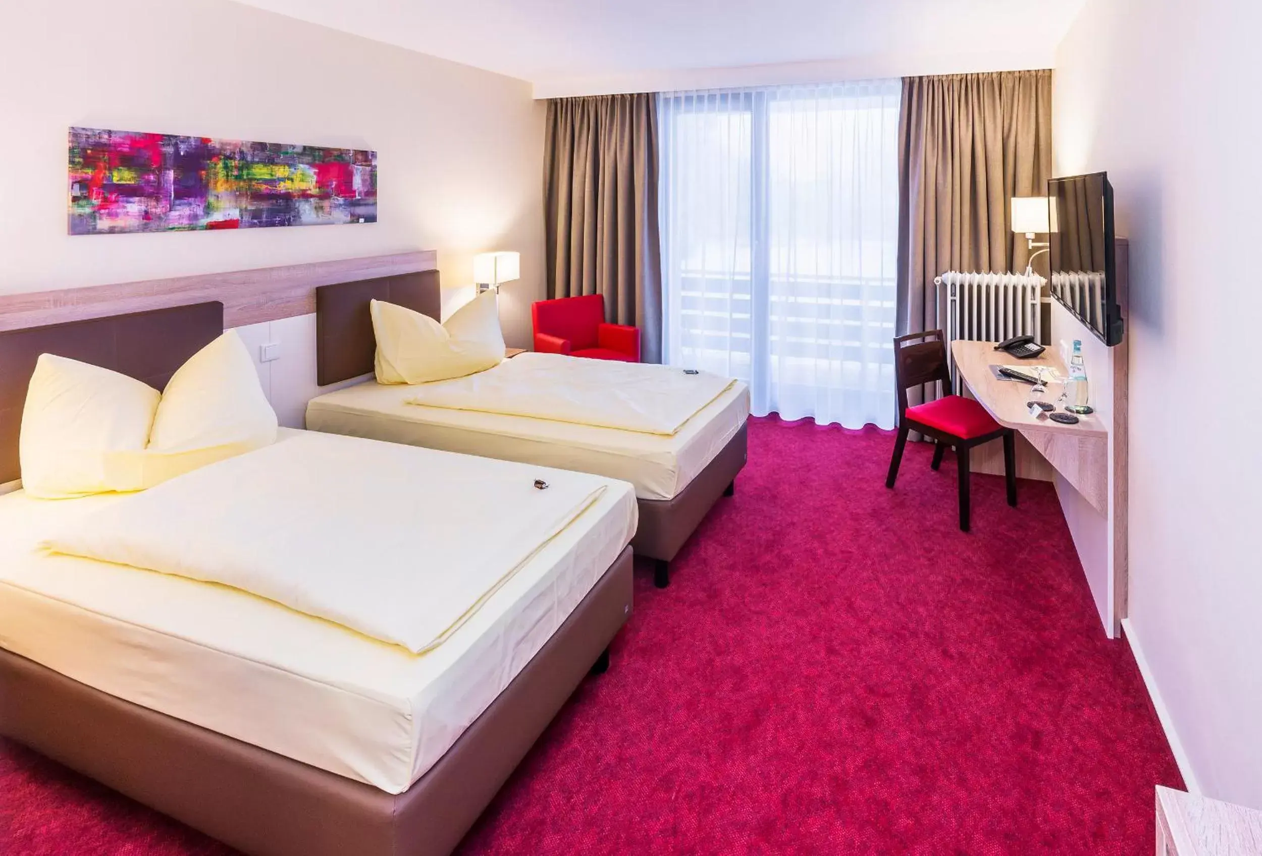 Twin Room - single occupancy in Montana Landhotel Gummersbach-Nord Twin Room - single occupancy in Montana Landhotel Gummersbach-Nord