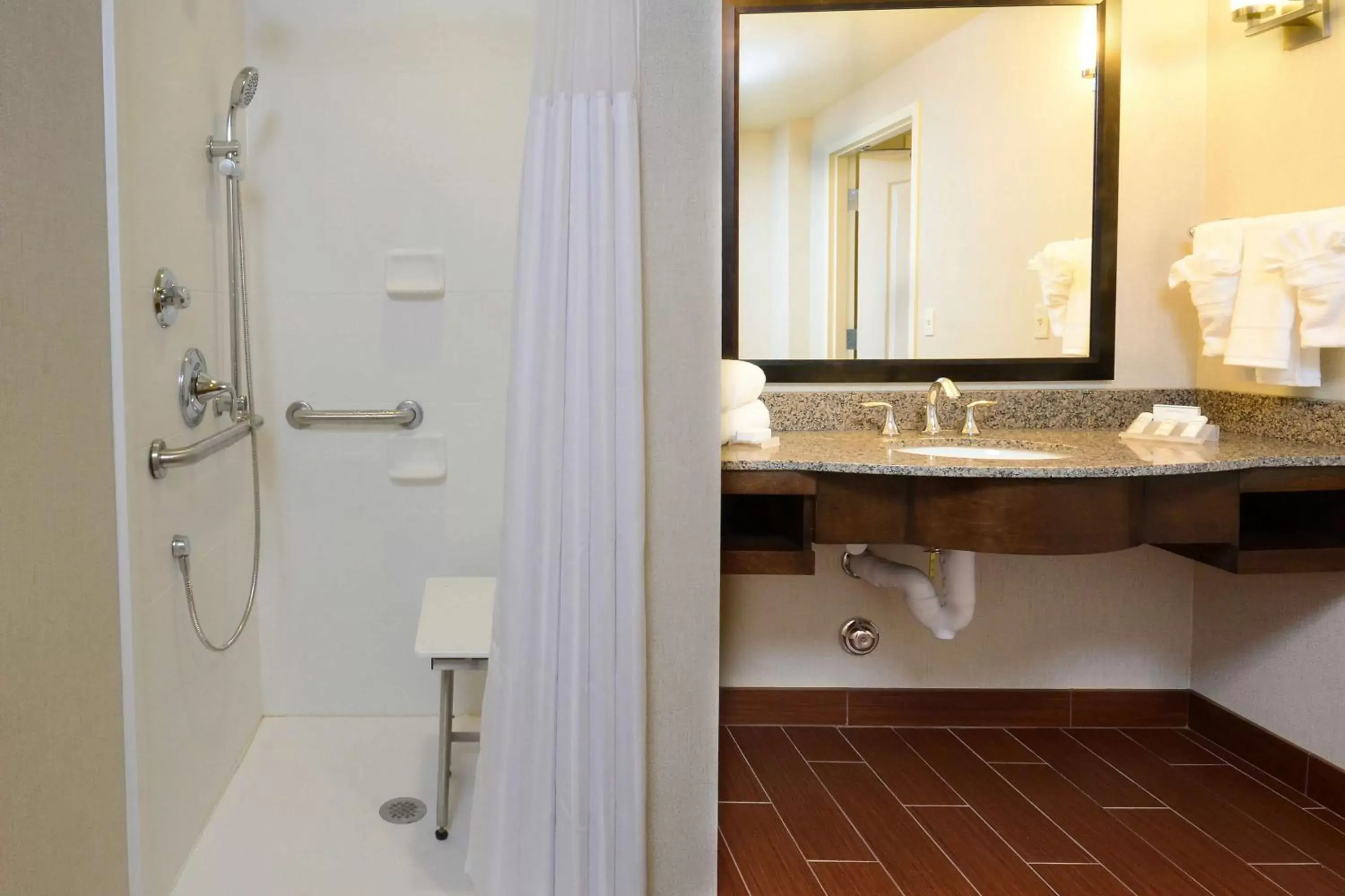 King Room with Shower - Mobility/Hearing Accessible in Hilton Garden Inn Greensboro Airport King Room with Shower - Mobility/Hearing Accessible in Hilton Garden Inn Greensboro Airport