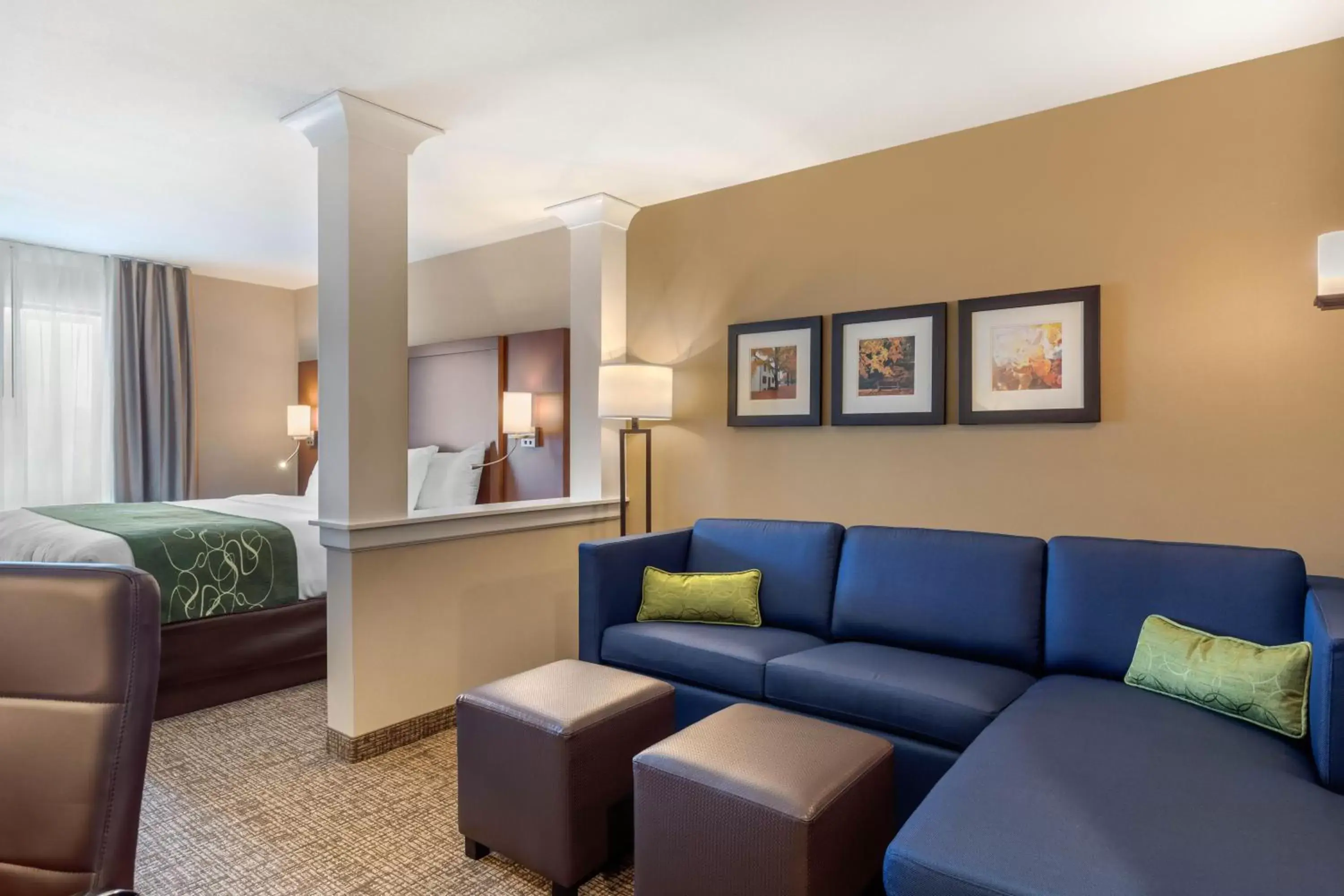 King Suite with Sofa Bed - Non-Smoking in Comfort Inn & Suites Schenectady - Scotia King Suite with Sofa Bed - Non-Smoking in Comfort Inn & Suites Schenectady - Scotia