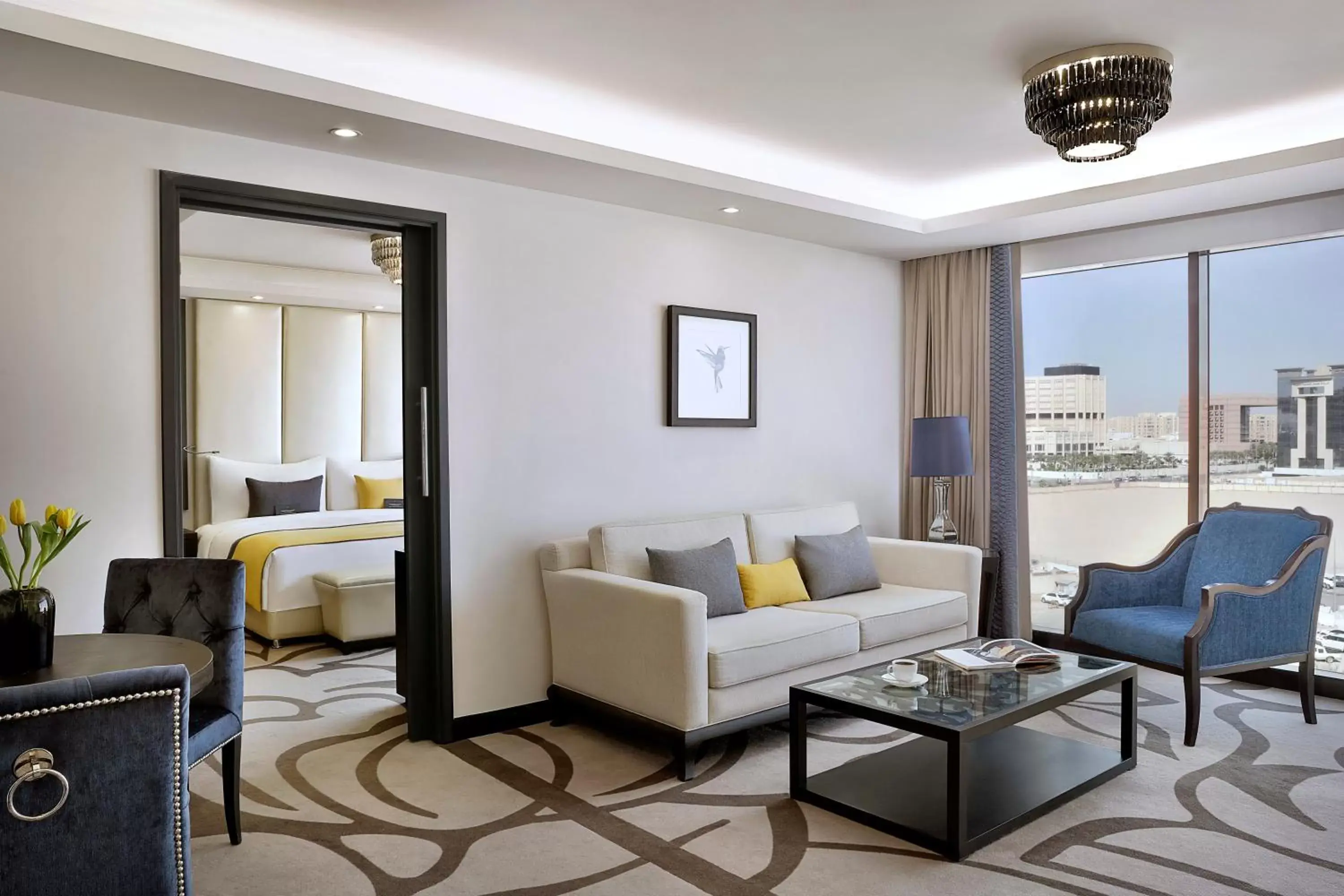 One-Bedroom Suite with City View - Smoking in voco - Riyadh, an IHG Hotel One-Bedroom Suite with City View - Smoking in voco - Riyadh, an IHG Hotel