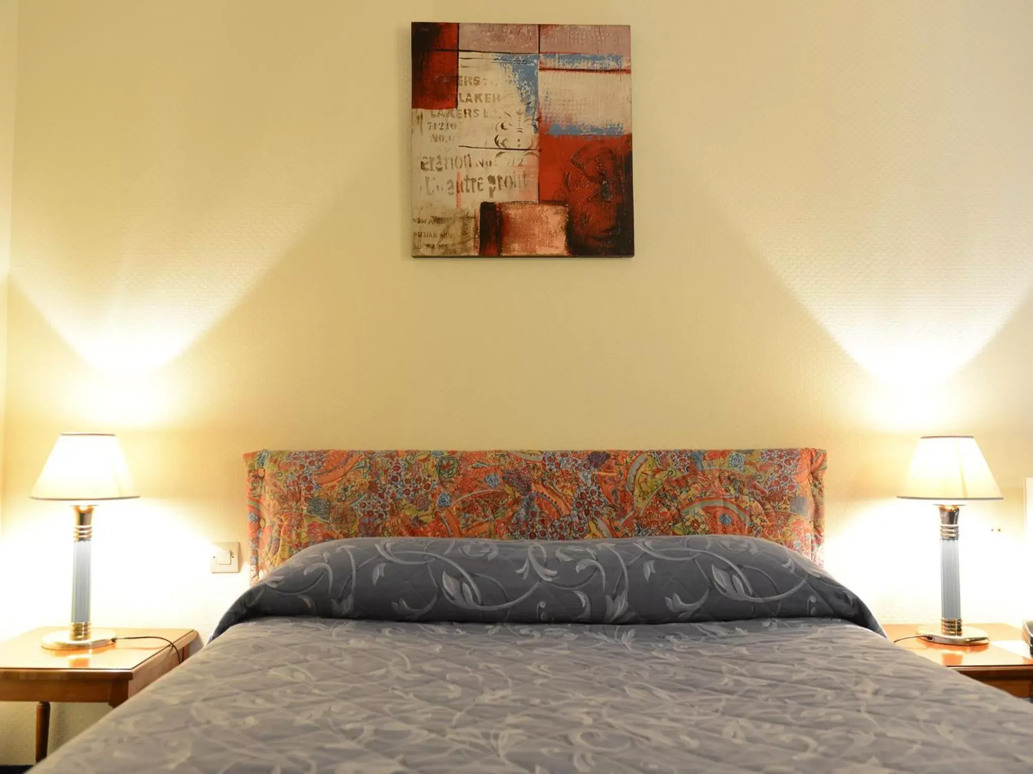 Bedroom, Bed in Hôtel Le Galion Bedroom, Bed in Hôtel Le Galion