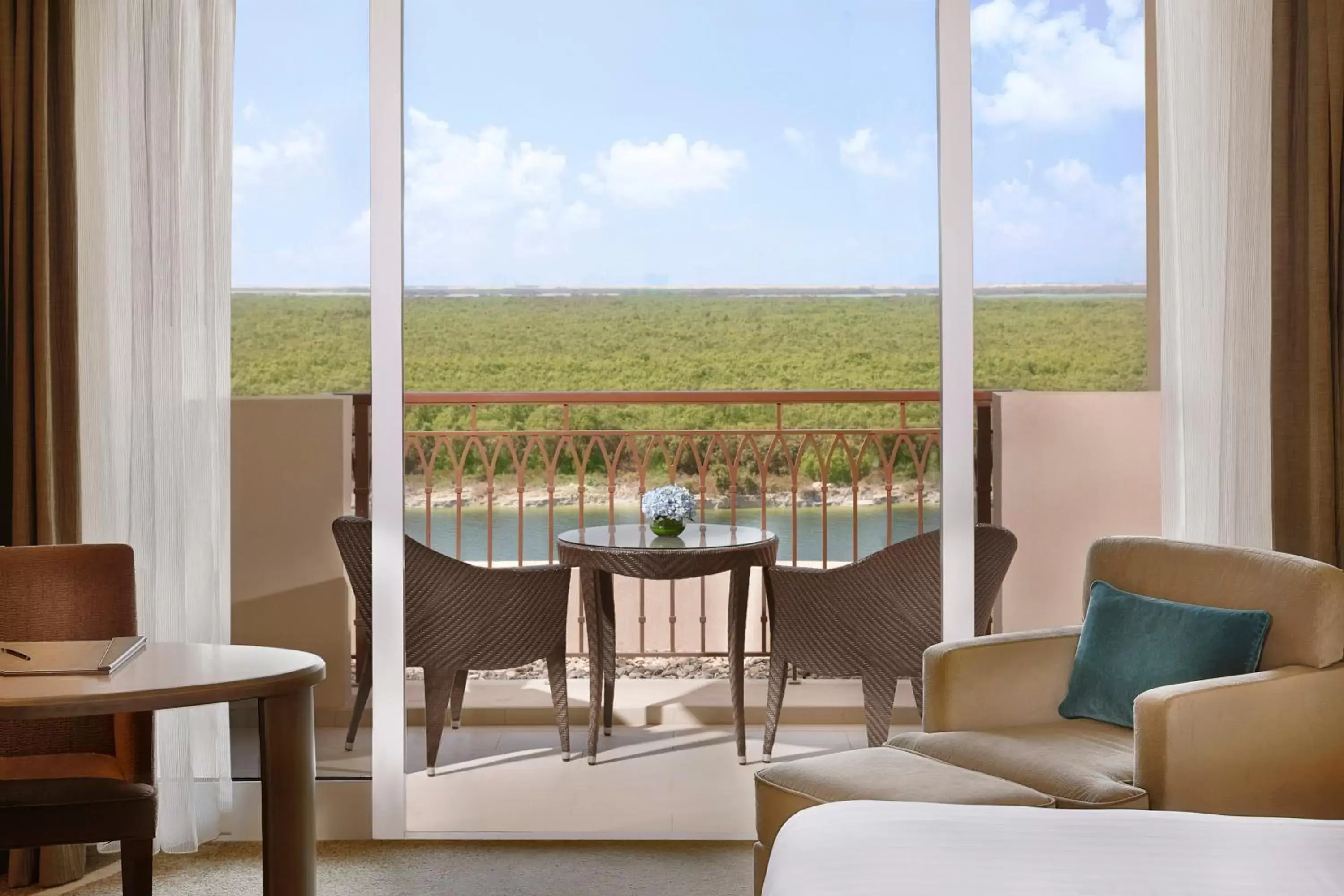 Deluxe Mangroves Balcony in Anantara Eastern Mangroves Abu Dhabi Deluxe Mangroves Balcony in Anantara Eastern Mangroves Abu Dhabi