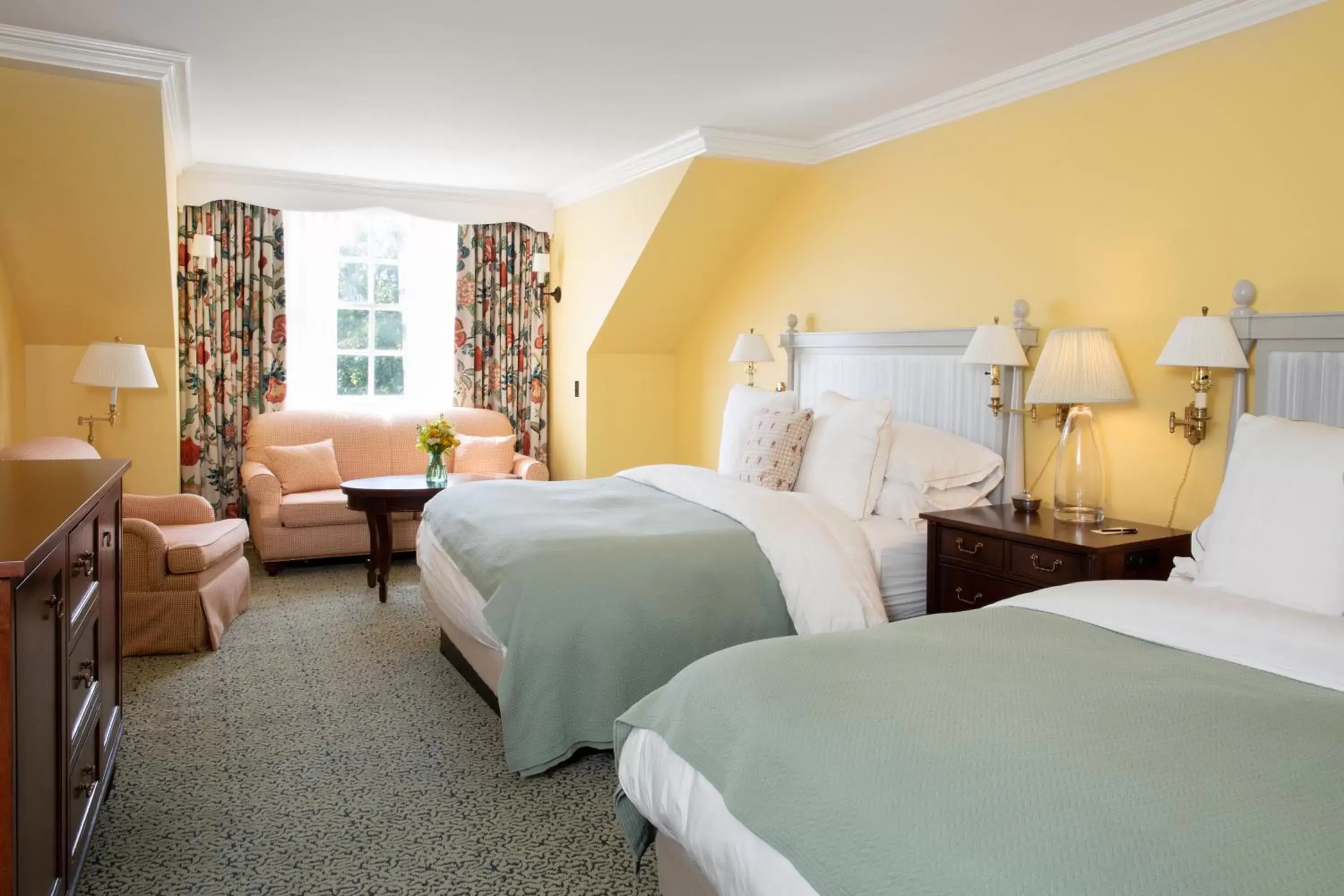 Queen Room with Two Queen Beds and Sofa Bed in Woodstock Inn & Resort Queen Room with Two Queen Beds and Sofa Bed in Woodstock Inn & Resort