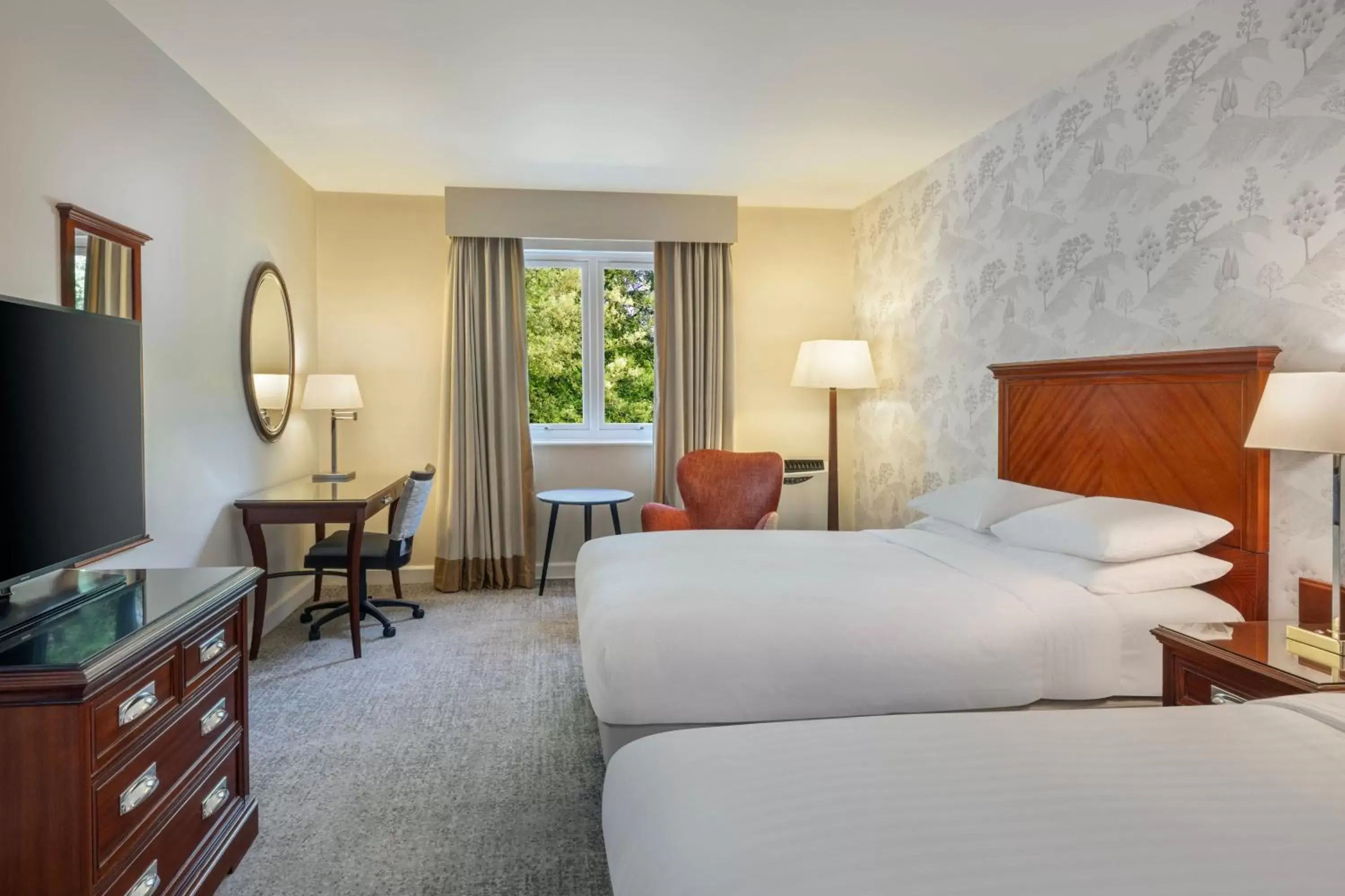 Deluxe Double Room with Two Double Beds in Delta Hotels by Marriott Preston Deluxe Double Room with Two Double Beds in Delta Hotels by Marriott Preston