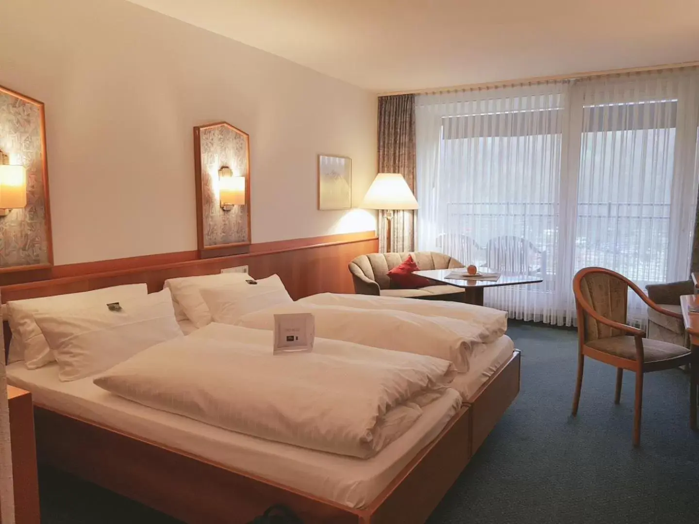 Classic Double Room with Balcony - single occupancy in Hotel Graf Eberhard Classic Double Room with Balcony - single occupancy in Hotel Graf Eberhard