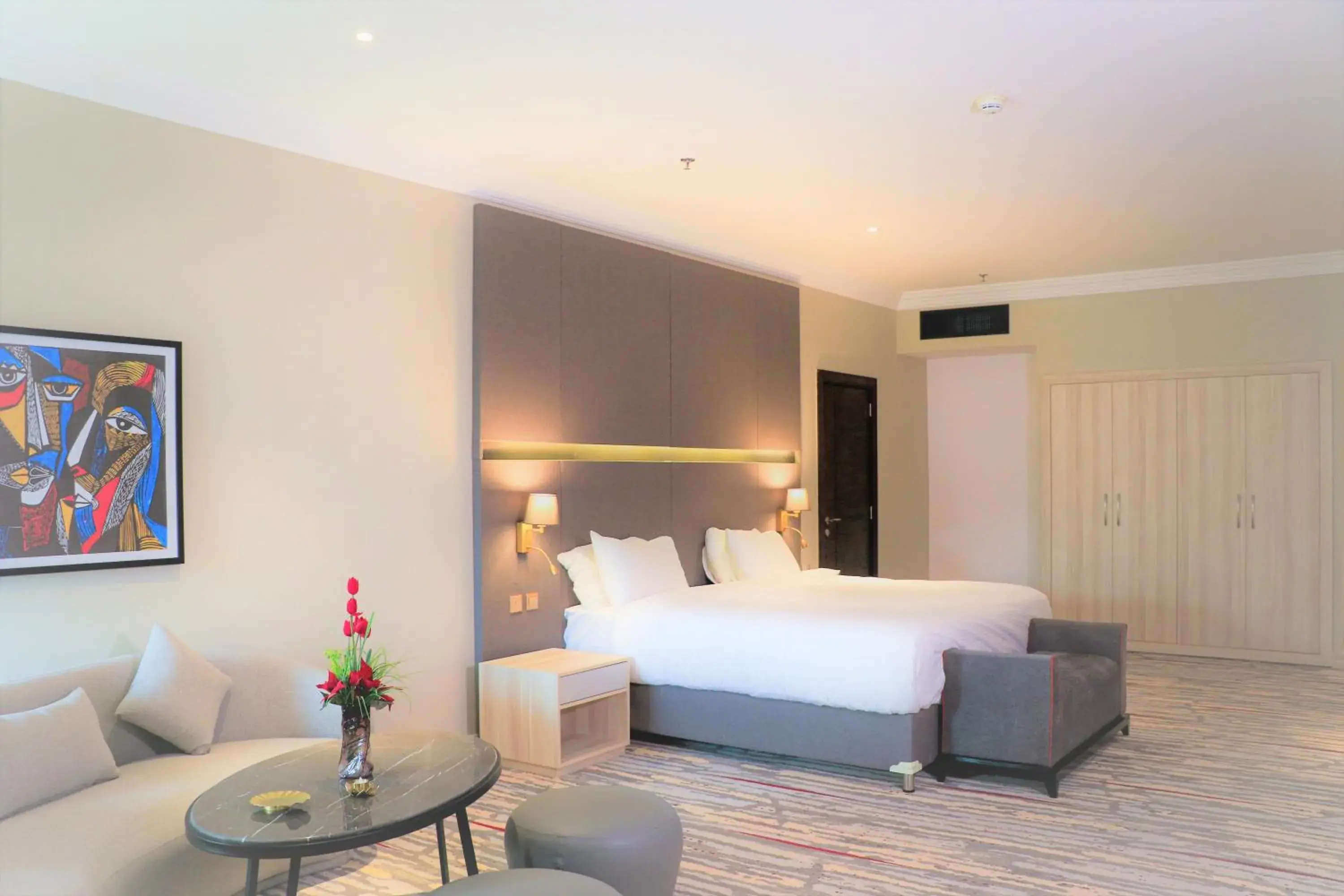 Chic King Room with City/Pool View - Non-Smoking in Ramada by Wyndham Doha Old Town Chic King Room with City/Pool View - Non-Smoking in Ramada by Wyndham Doha Old Town