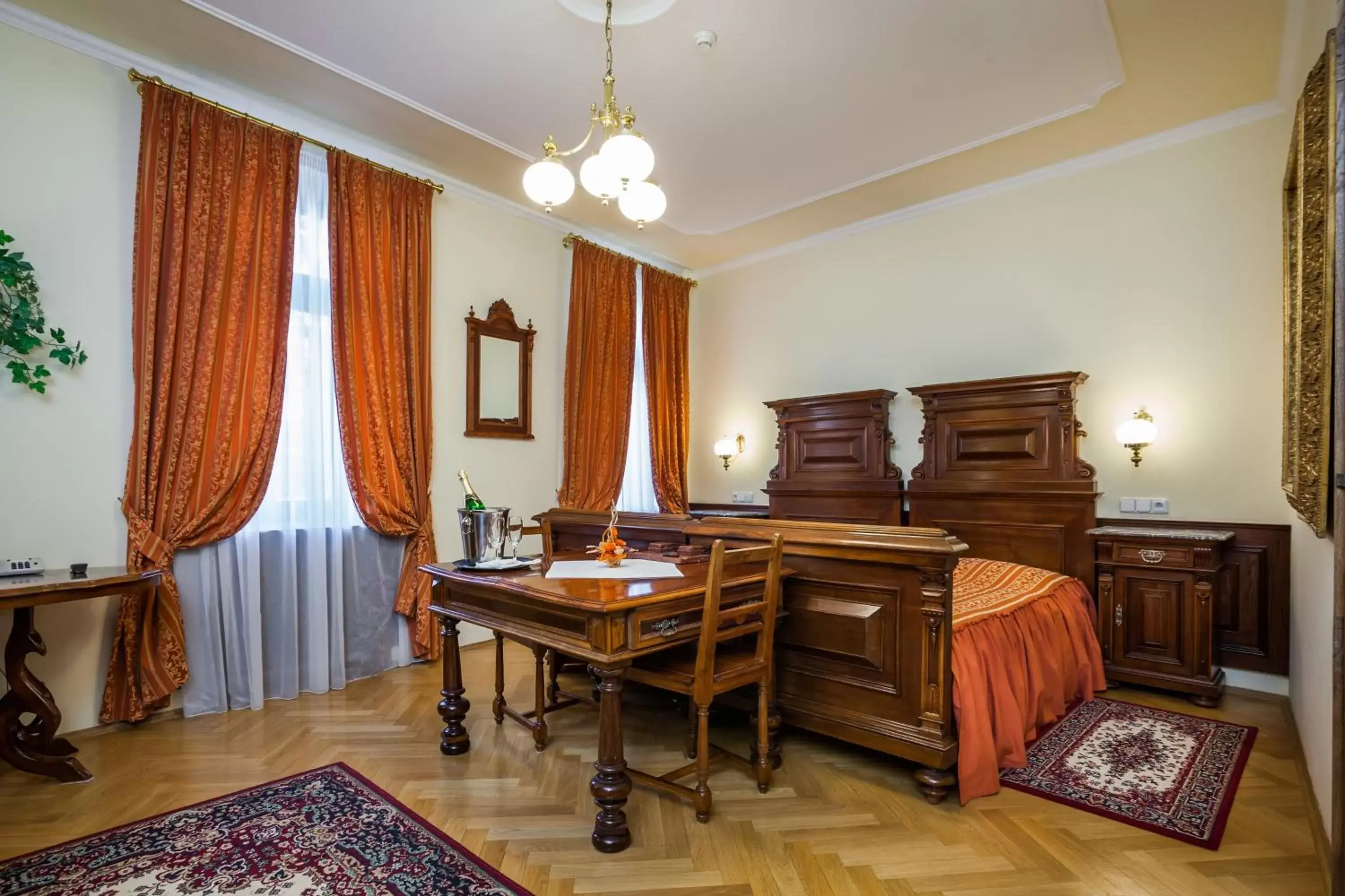 Deluxe Double Room in Hotel Jelínkova vila Deluxe Double Room in Hotel Jelínkova vila