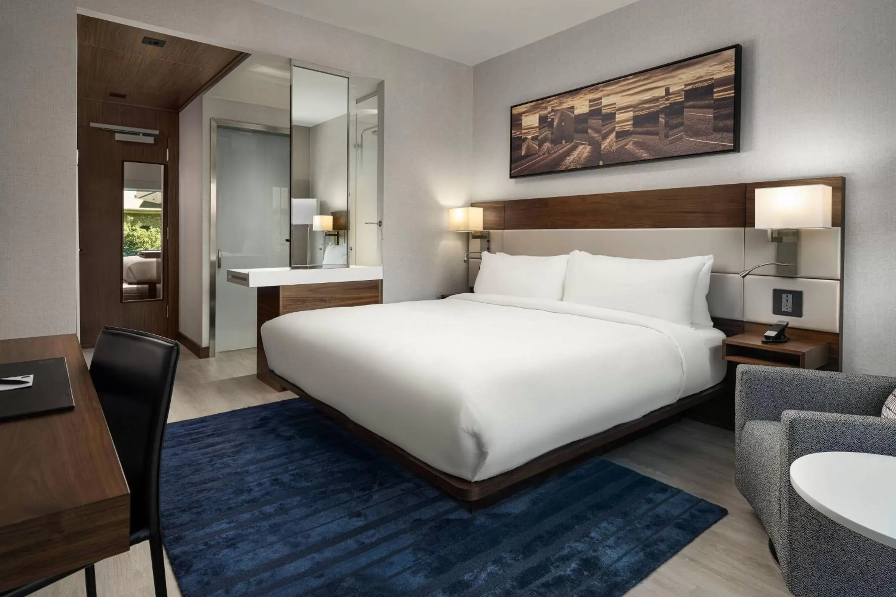 King Room with Campus View - High Floor/Hearing Accessible in AC Hotel by Marriott Austin-University King Room with Campus View - High Floor/Hearing Accessible in AC Hotel by Marriott Austin-University