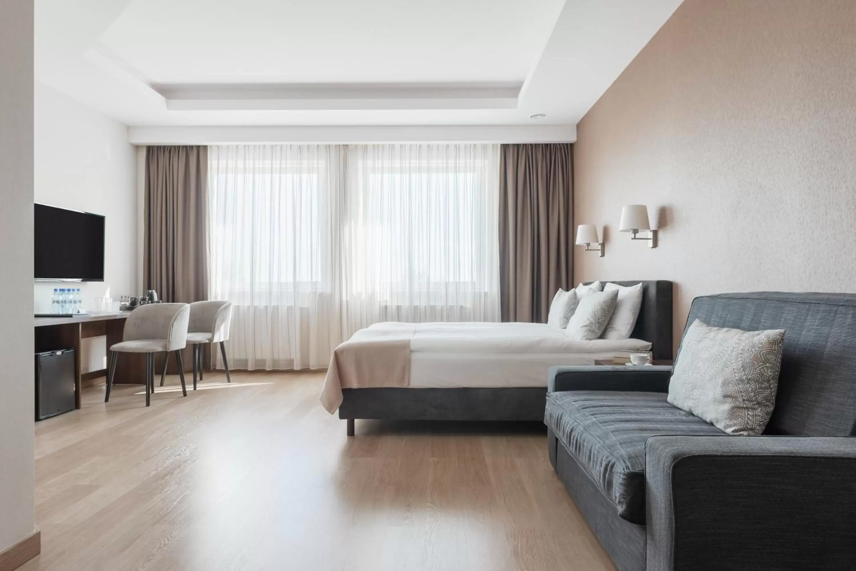 Family Room with City View in Green Loft Gdynia Family Room with City View in Green Loft Gdynia