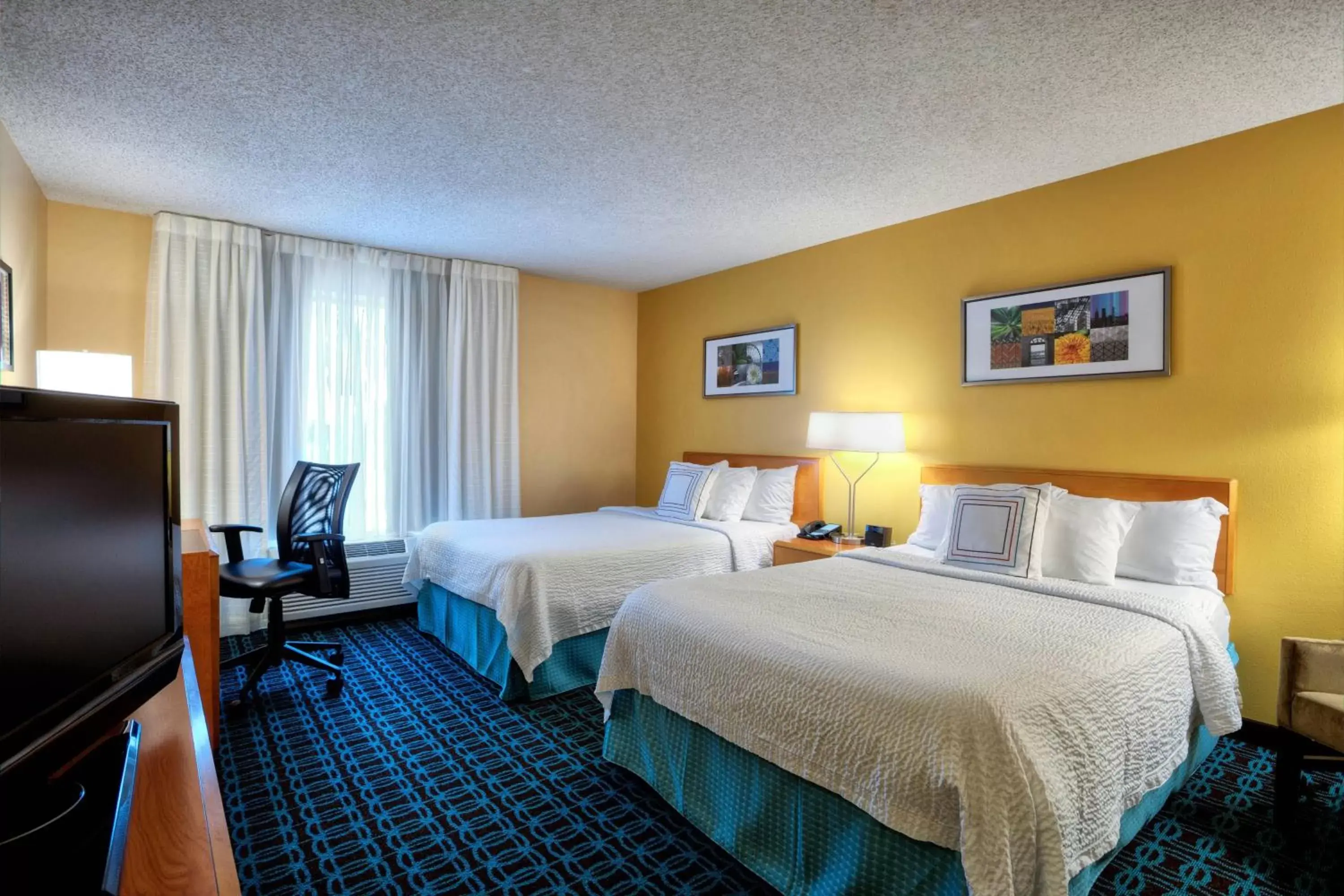Double Room with Two Double Beds in Fairfield Inn and Suites by Marriott McAllen Double Room with Two Double Beds in Fairfield Inn and Suites by Marriott McAllen