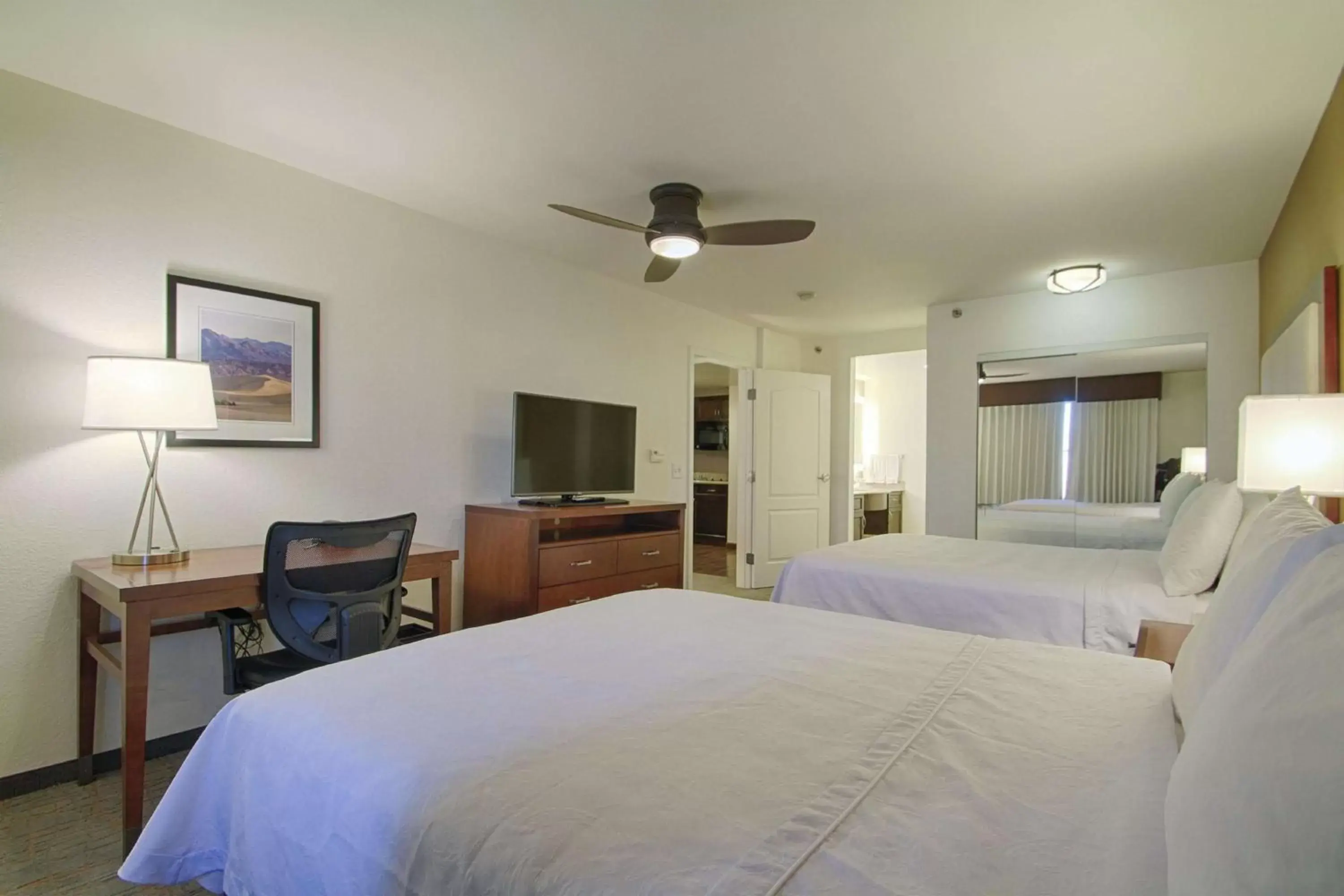 Queen Suite with Two Queen Beds - Hearing Access/Non-Smoking in Homewood Suites by Hilton Las Vegas Airport Queen Suite with Two Queen Beds - Hearing Access/Non-Smoking in Homewood Suites by Hilton Las Vegas Airport