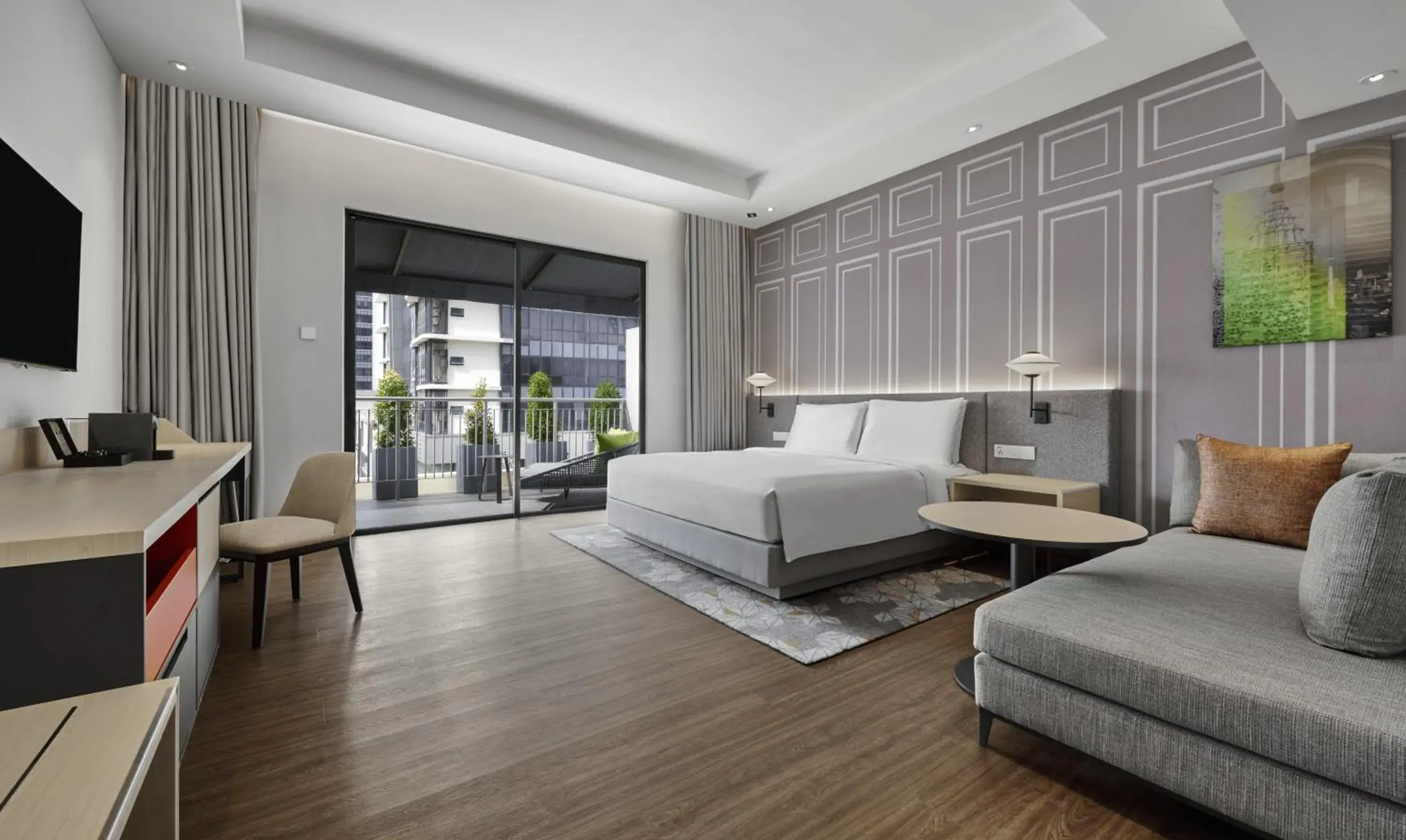 King Room with Balcony in Hyatt Place Kuala Lumpur Bukit Jalil King Room with Balcony in Hyatt Place Kuala Lumpur Bukit Jalil