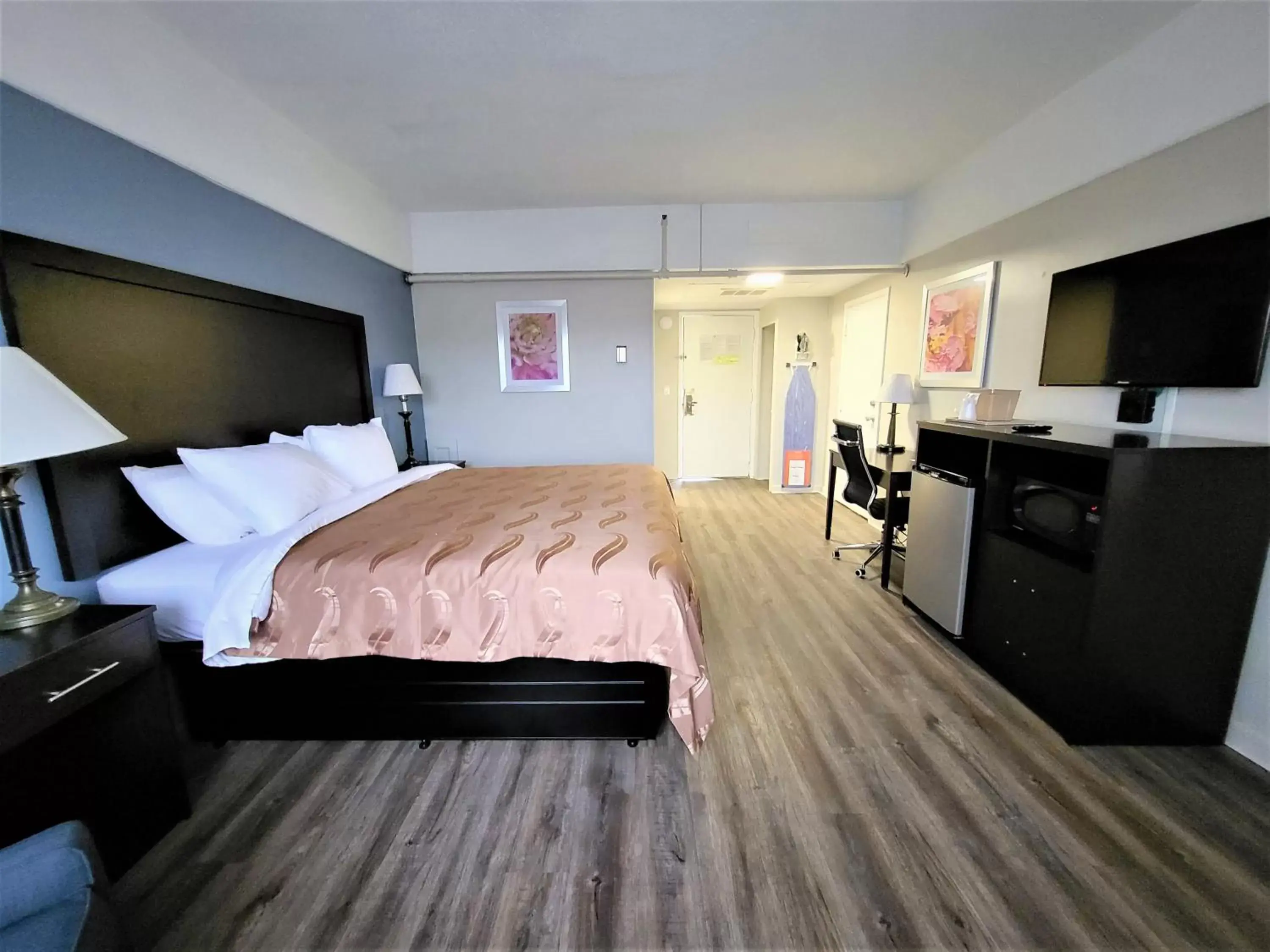 Standard King Room - Smoking in Rodeway Inn Norfolk Standard King Room - Smoking in Rodeway Inn Norfolk