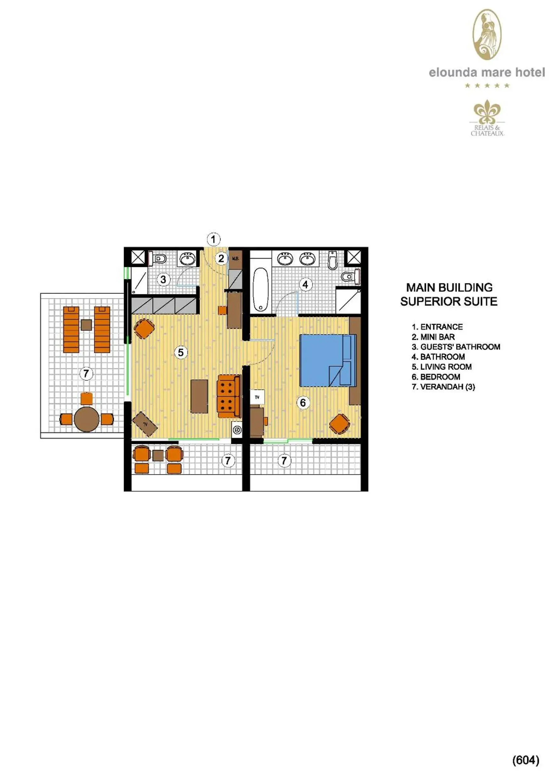 Superior Suite in Elounda Mare Relais & Châteaux Hotel Superior Suite in Elounda Mare Relais & Châteaux Hotel