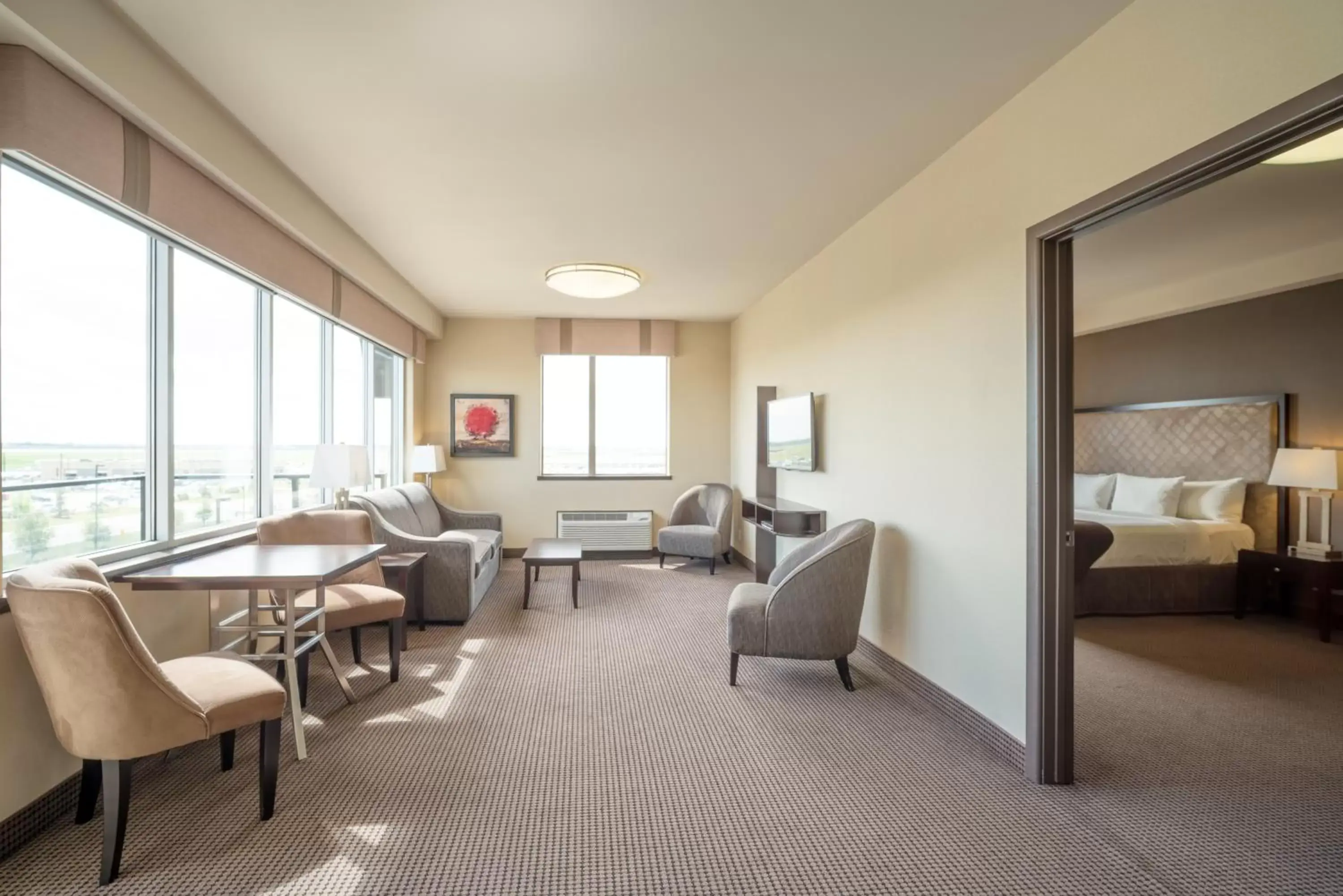 One-Bedroom King Suite with Sofa Bed in Acclaim Hotel by CLIQUE One-Bedroom King Suite with Sofa Bed in Acclaim Hotel by CLIQUE