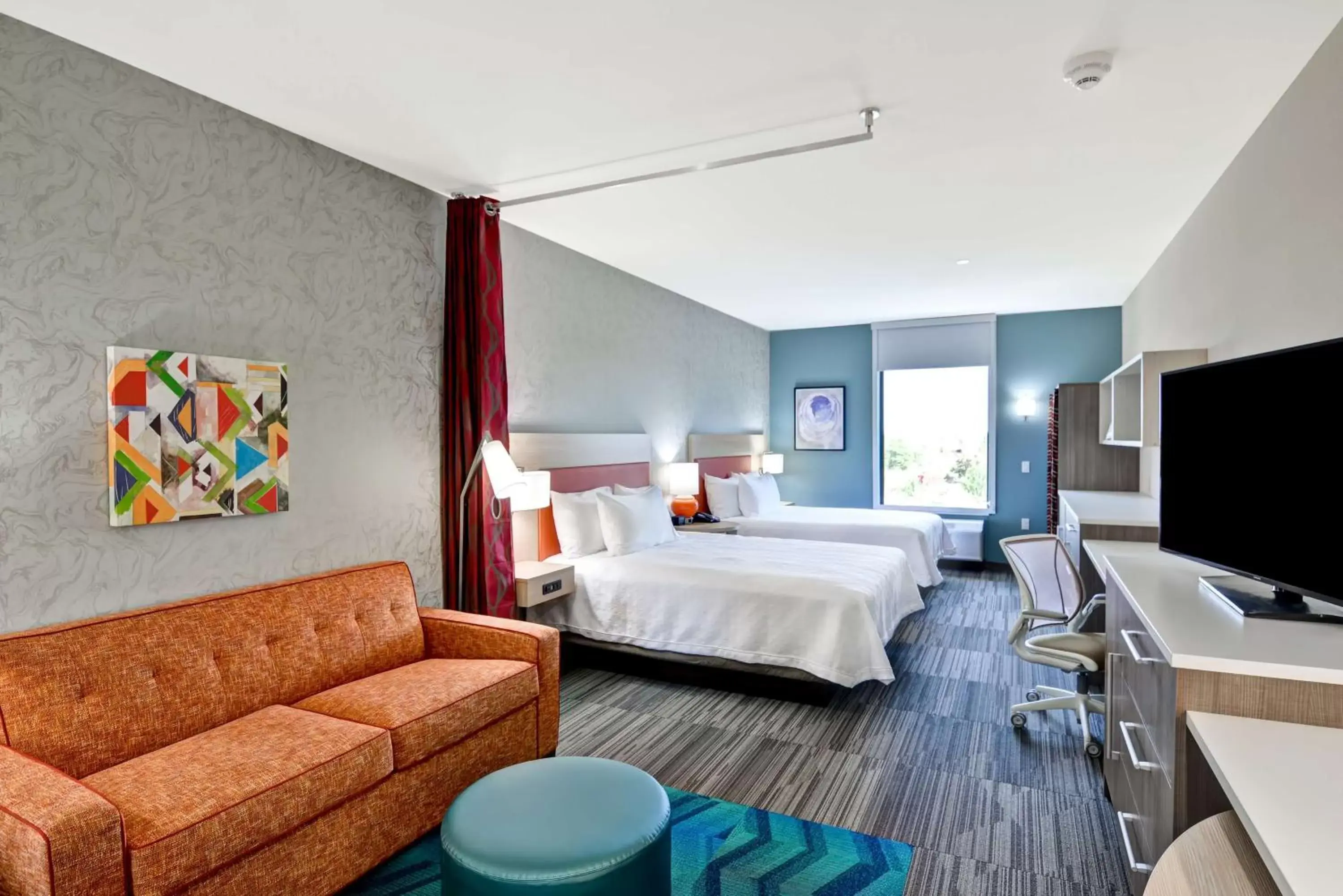 Queen Studio with Two Queen Beds - Non-Smoking in Home2 Suites by Hilton OKC Midwest City Tinker AFB Queen Studio with Two Queen Beds - Non-Smoking in Home2 Suites by Hilton OKC Midwest City Tinker AFB