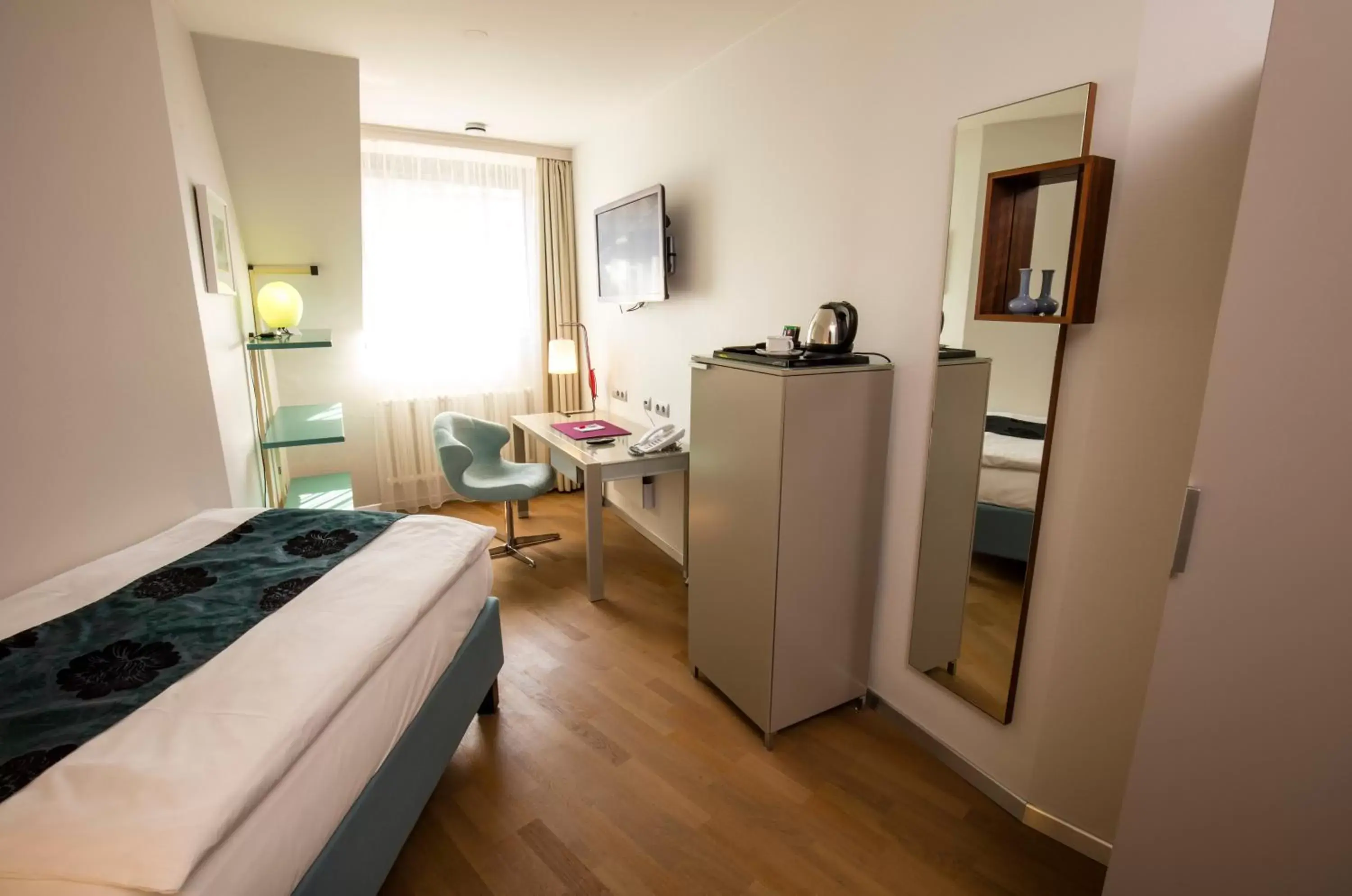 French Single Room in Design Hotel Zollamt French Single Room in Design Hotel Zollamt