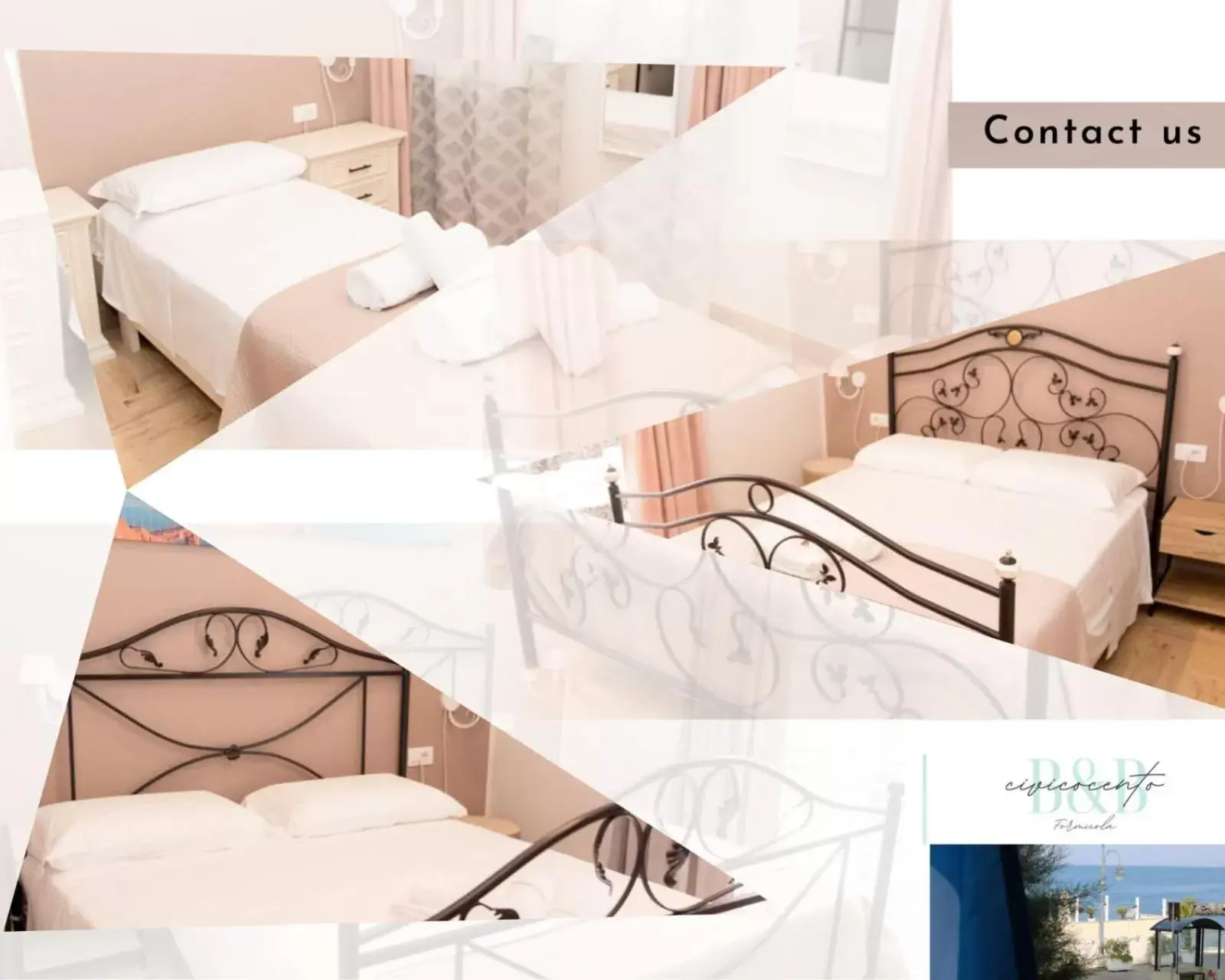 Double Room with Private Bathroom in B&B Civicocento Double Room with Private Bathroom in B&B Civicocento