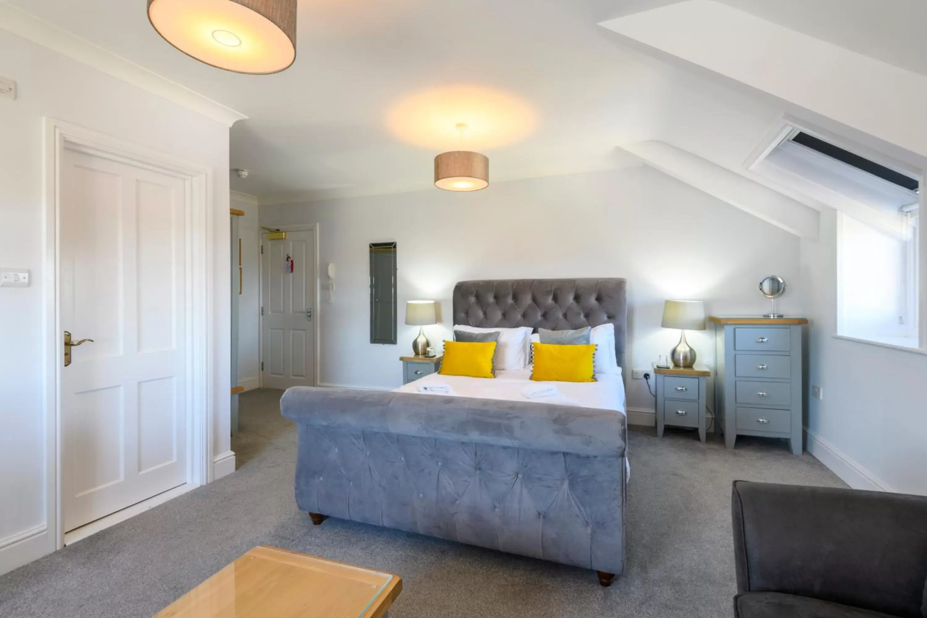 Superior King Room with Beach View in Sure Hotel Collection by Best Western Porth Veor Manor Hotel Superior King Room with Beach View in Sure Hotel Collection by Best Western Porth Veor Manor Hotel