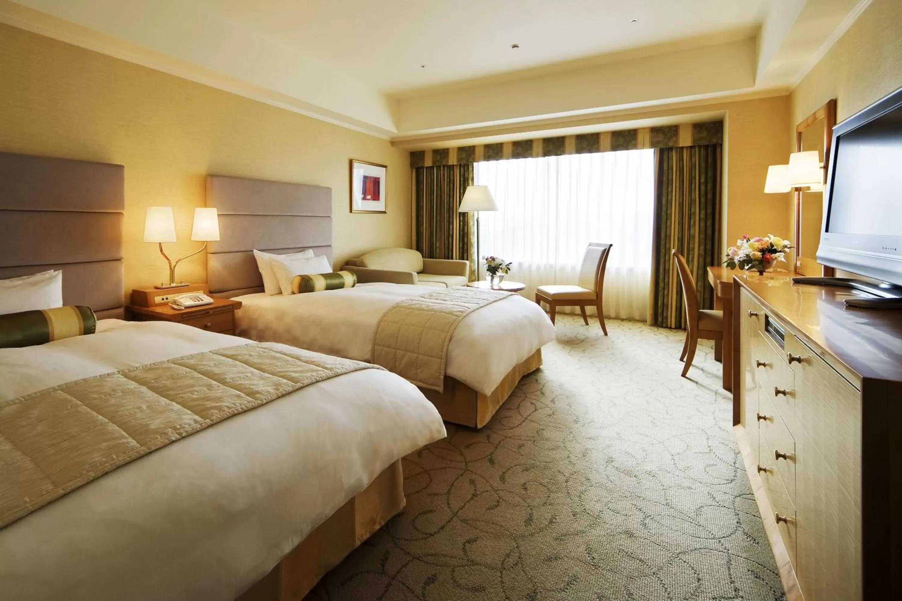 Superior Twin Room with River View - single occupancy - Non-Smoking in Hotel Okura Kyoto Superior Twin Room with River View - single occupancy - Non-Smoking in Hotel Okura Kyoto