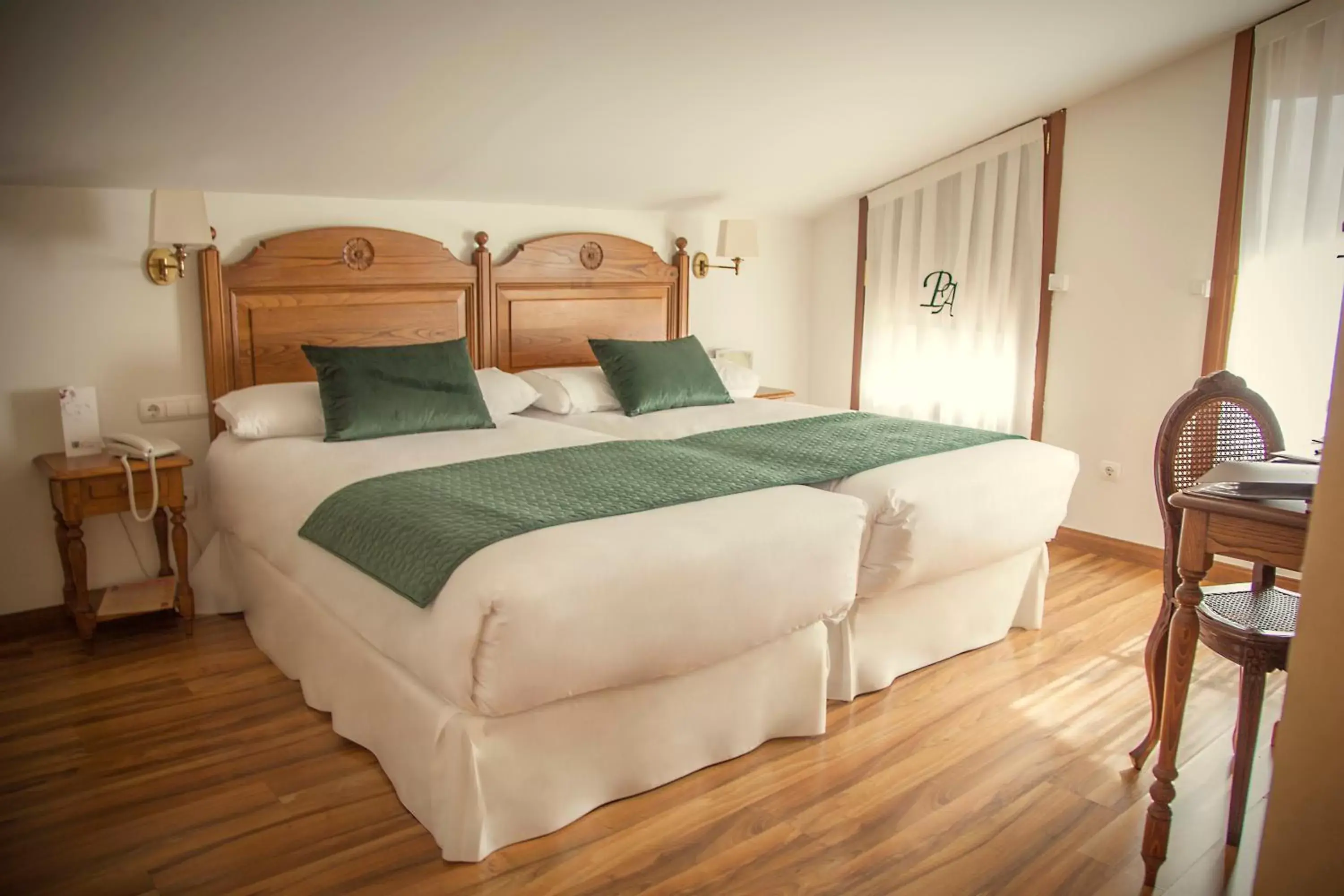 Twin Room - single occupancy in Palacio Azcárate Hotel Twin Room - single occupancy in Palacio Azcárate Hotel