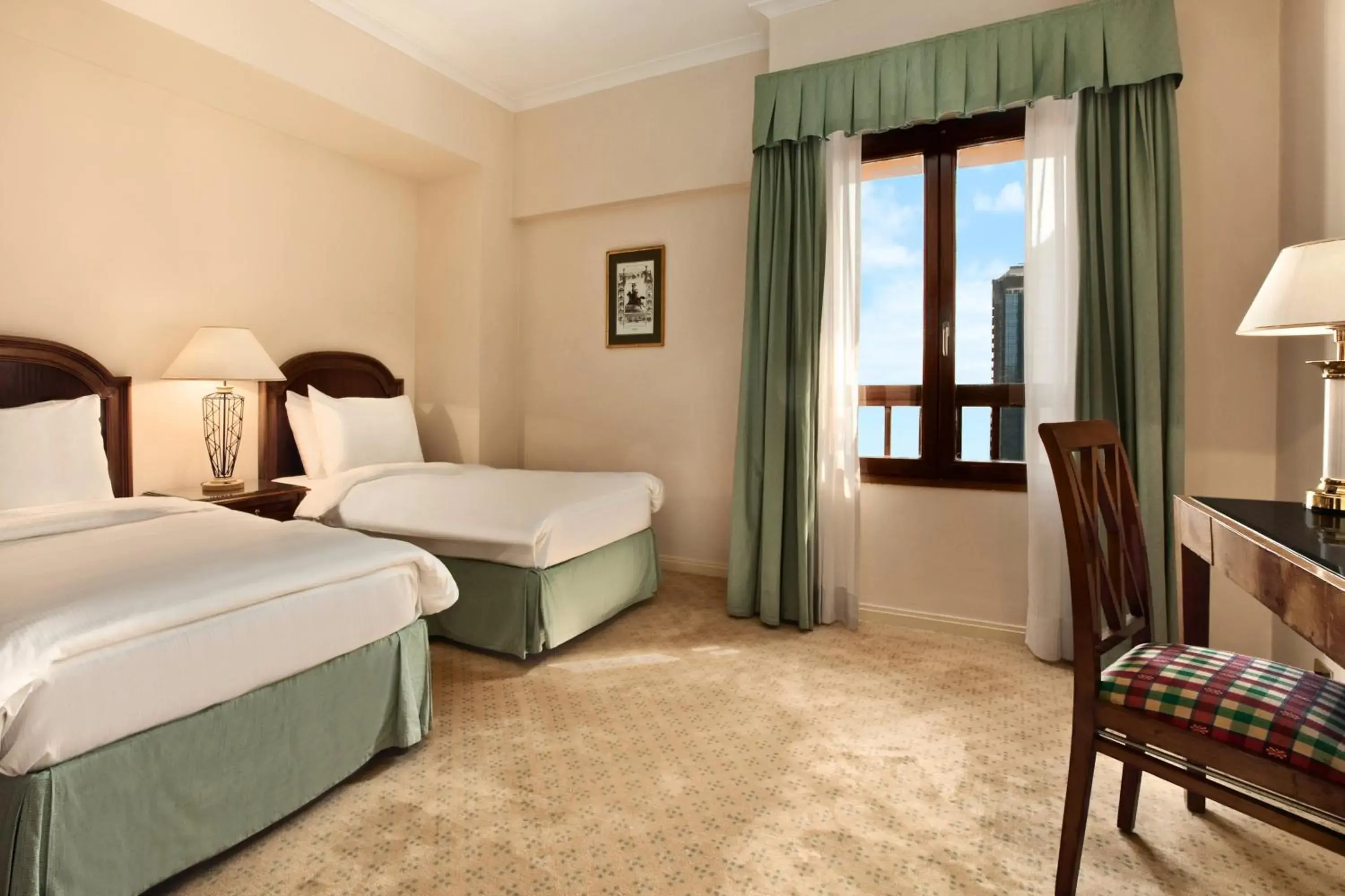 King Guest Room City View in Cairo World Trade Center Hotel & Residences King Guest Room City View in Cairo World Trade Center Hotel & Residences