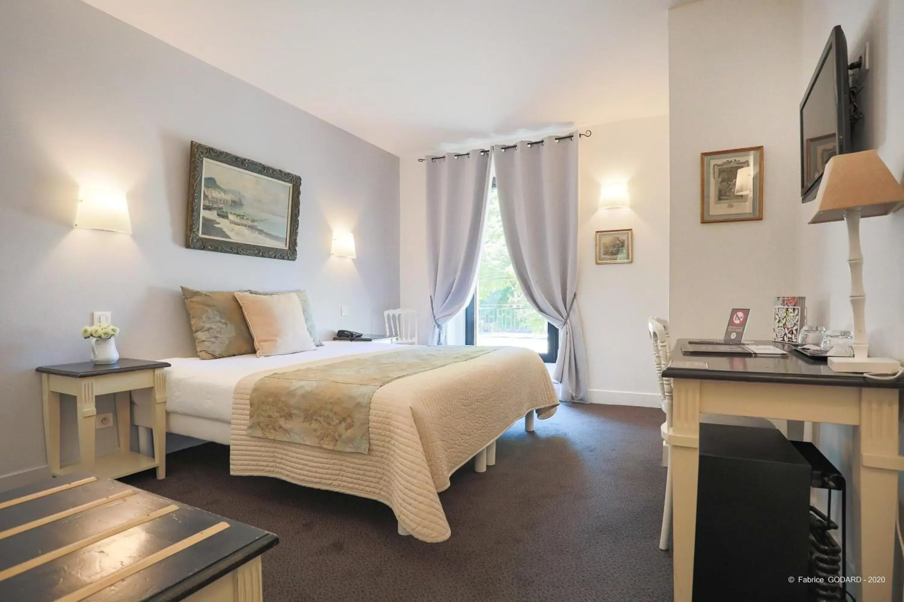 Comfort Double Room in Logis Hôtel Restaurant du Parc Comfort Double Room in Logis Hôtel Restaurant du Parc