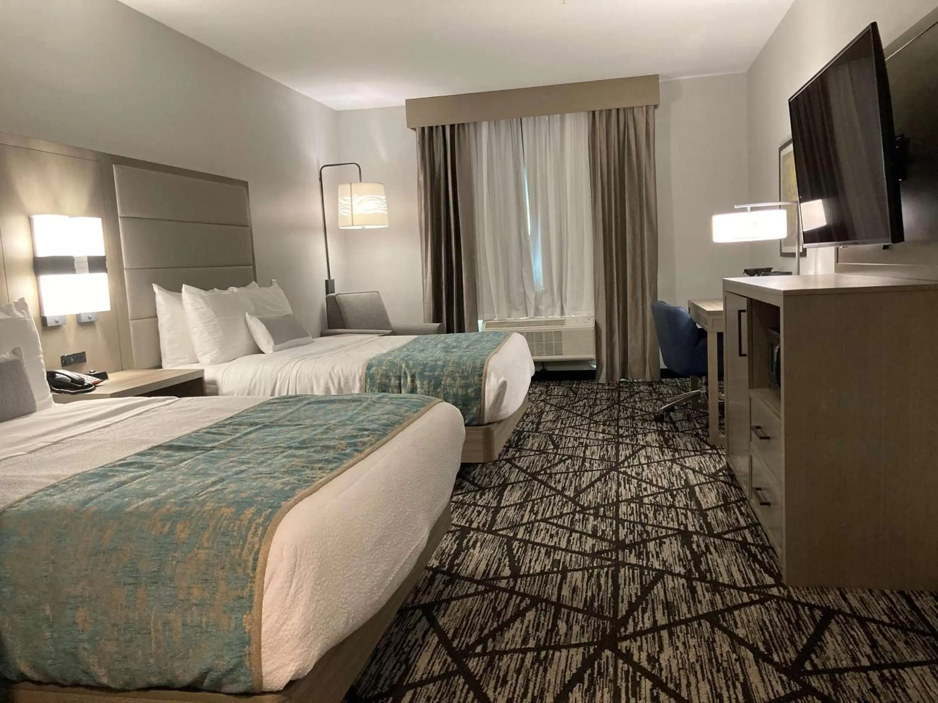 Queen Room with Two Queen Beds - Mobility Access in Best Western Plus Mid County Queen Room with Two Queen Beds - Mobility Access in Best Western Plus Mid County