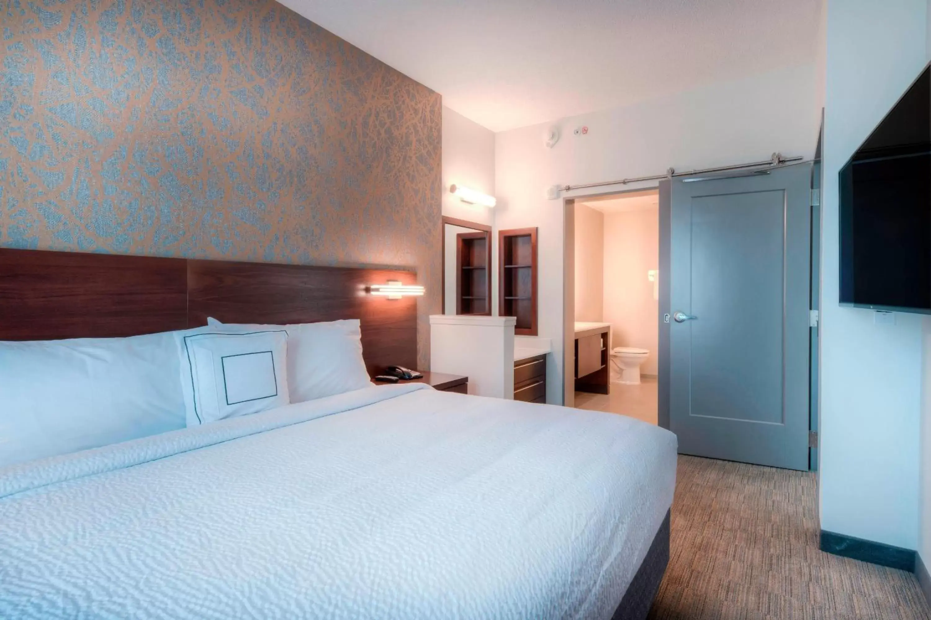 1 Bedroom Larger Suite, 1 King, Sofa bed, Corner room in Residence Inn by Marriott Raleigh Downtown 1 Bedroom Larger Suite, 1 King, Sofa bed, Corner room in Residence Inn by Marriott Raleigh Downtown