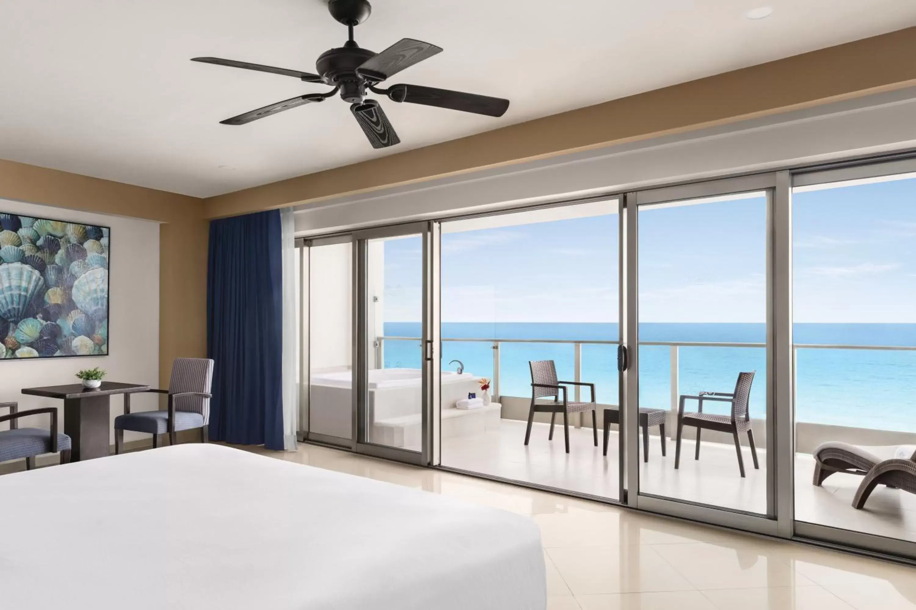 Ocean Front Suite One King Bed - single occupancy - Adults only in Seadust Cancun Family Resort - All Inclusive Ocean Front Suite One King Bed - single occupancy - Adults only in Seadust Cancun Family Resort - All Inclusive