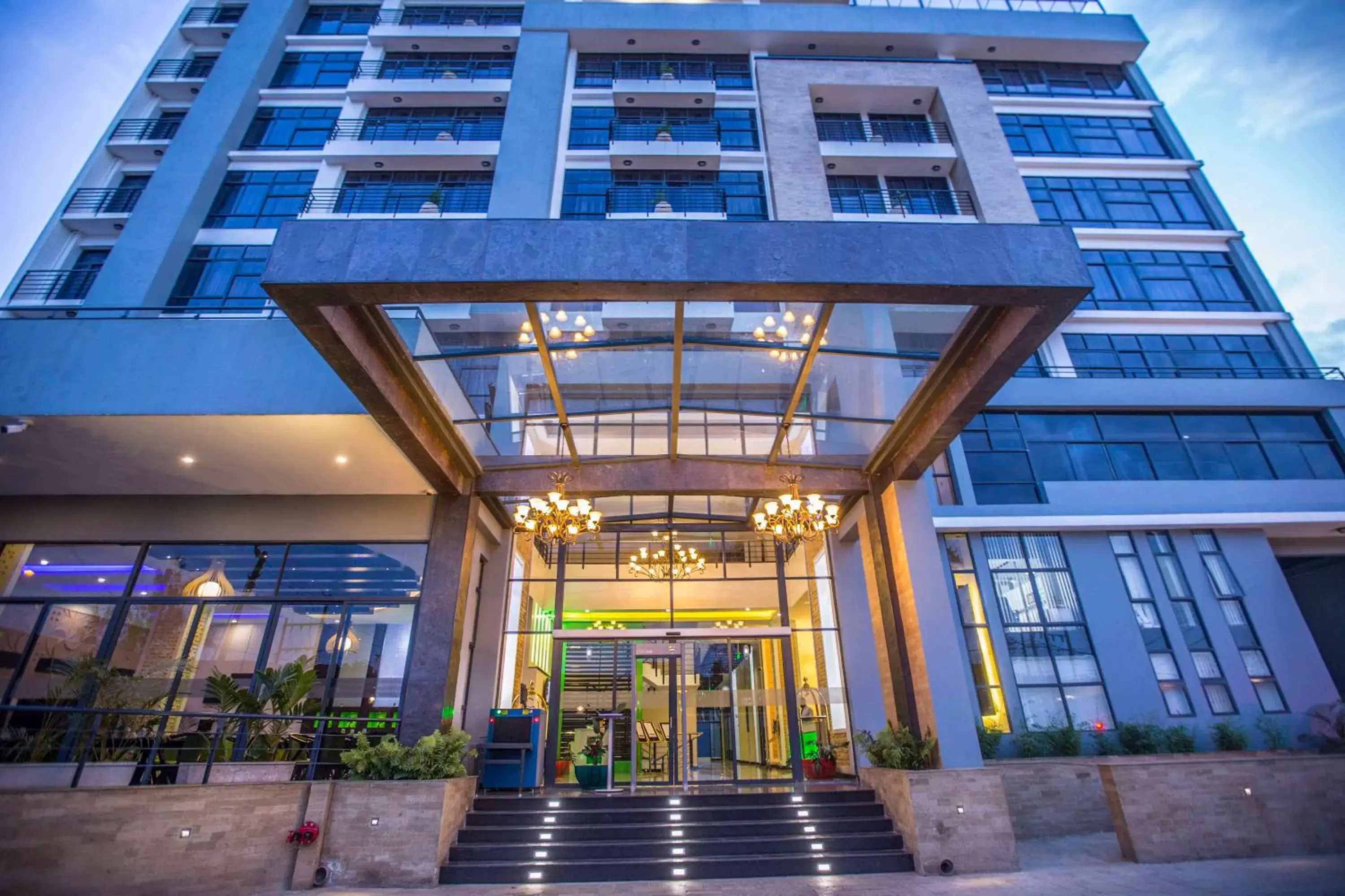 Facade/entrance in The Emory Hotel Facade/entrance in The Emory Hotel