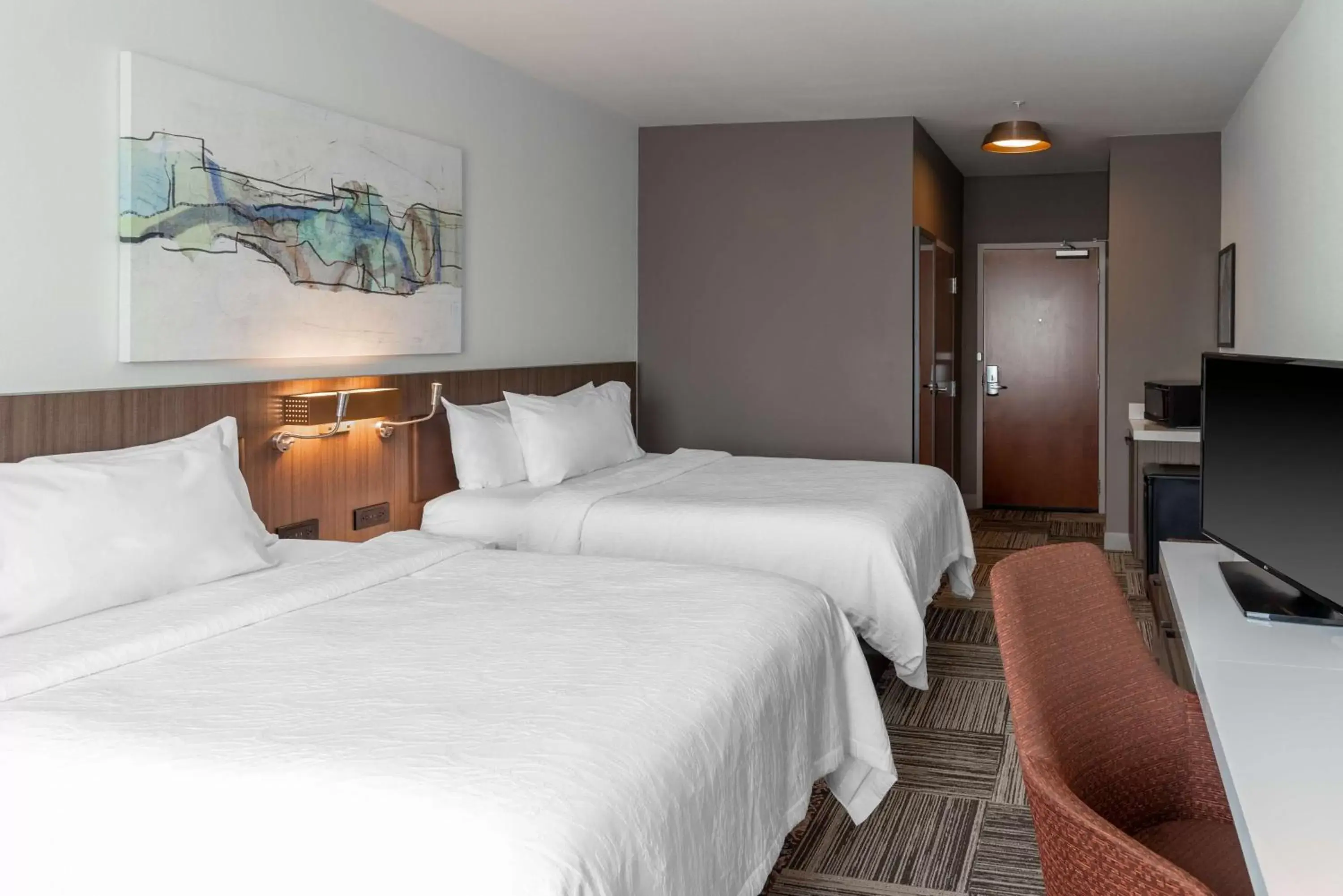 Queen Room with Two Queen Beds in Hilton Garden Inn North Little Rock Queen Room with Two Queen Beds in Hilton Garden Inn North Little Rock