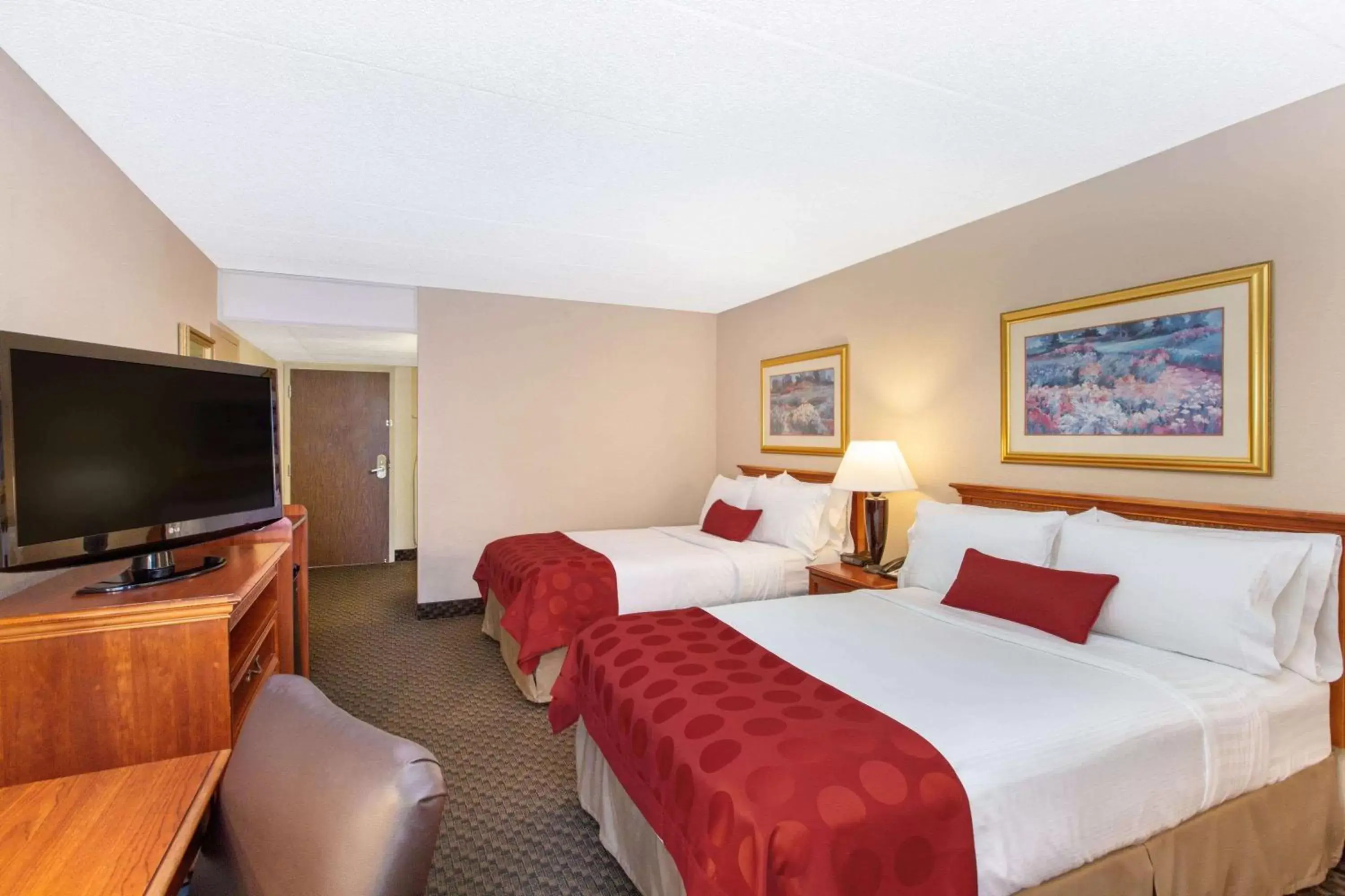 2 Double Beds, Pool View, Second Floor, Non-Smoking in Ramada by Wyndham Midtown Grand Island 2 Double Beds, Pool View, Second Floor, Non-Smoking in Ramada by Wyndham Midtown Grand Island