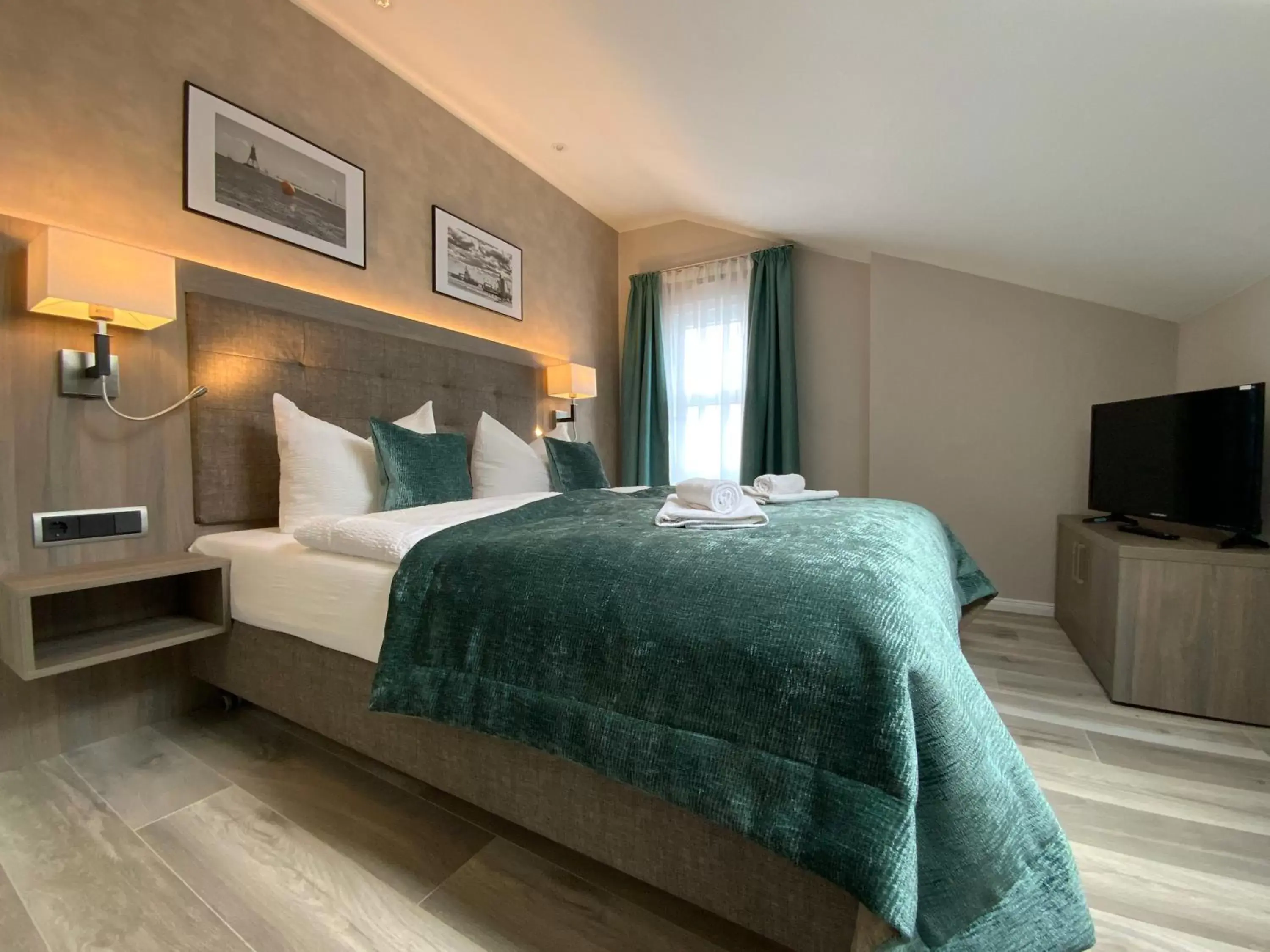 Quadruple Room in Mertinkus Nordseehotel Quadruple Room in Mertinkus Nordseehotel