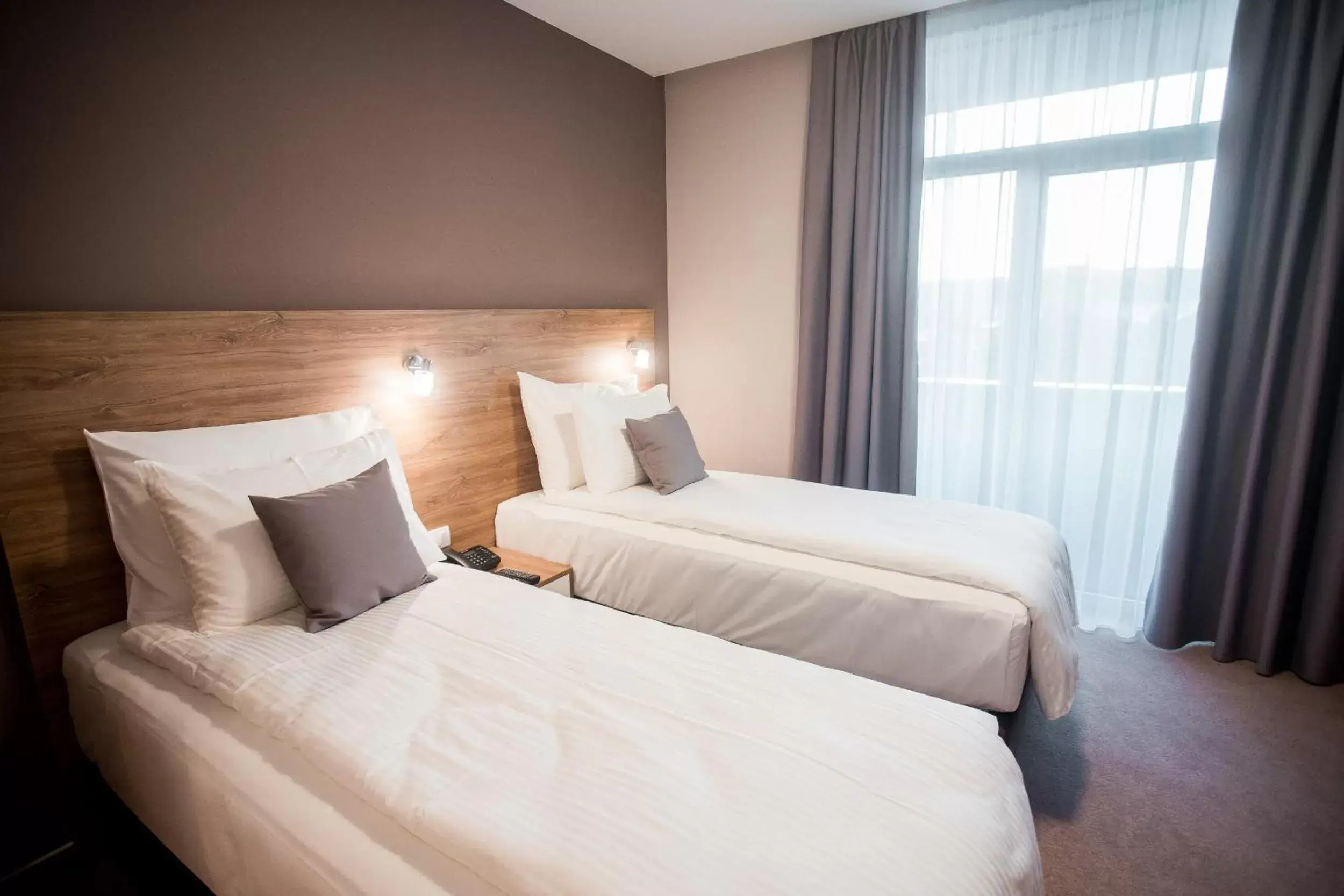 Twin Room with Balcony - single occupancy in Hotel IN Twin Room with Balcony - single occupancy in Hotel IN
