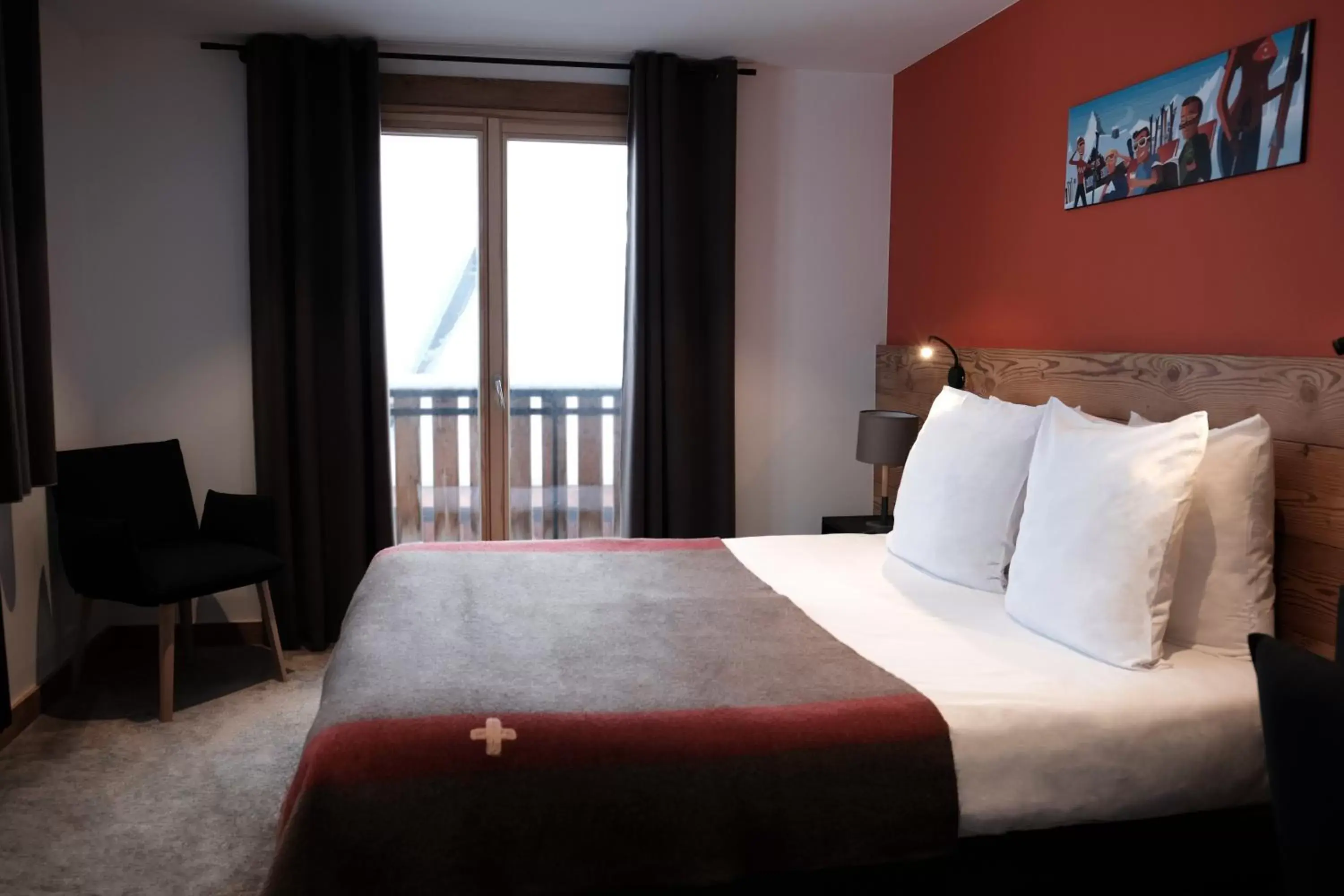 Superior Double Room - Mountain View in Hôtel La Grande Lanière Superior Double Room - Mountain View in Hôtel La Grande Lanière