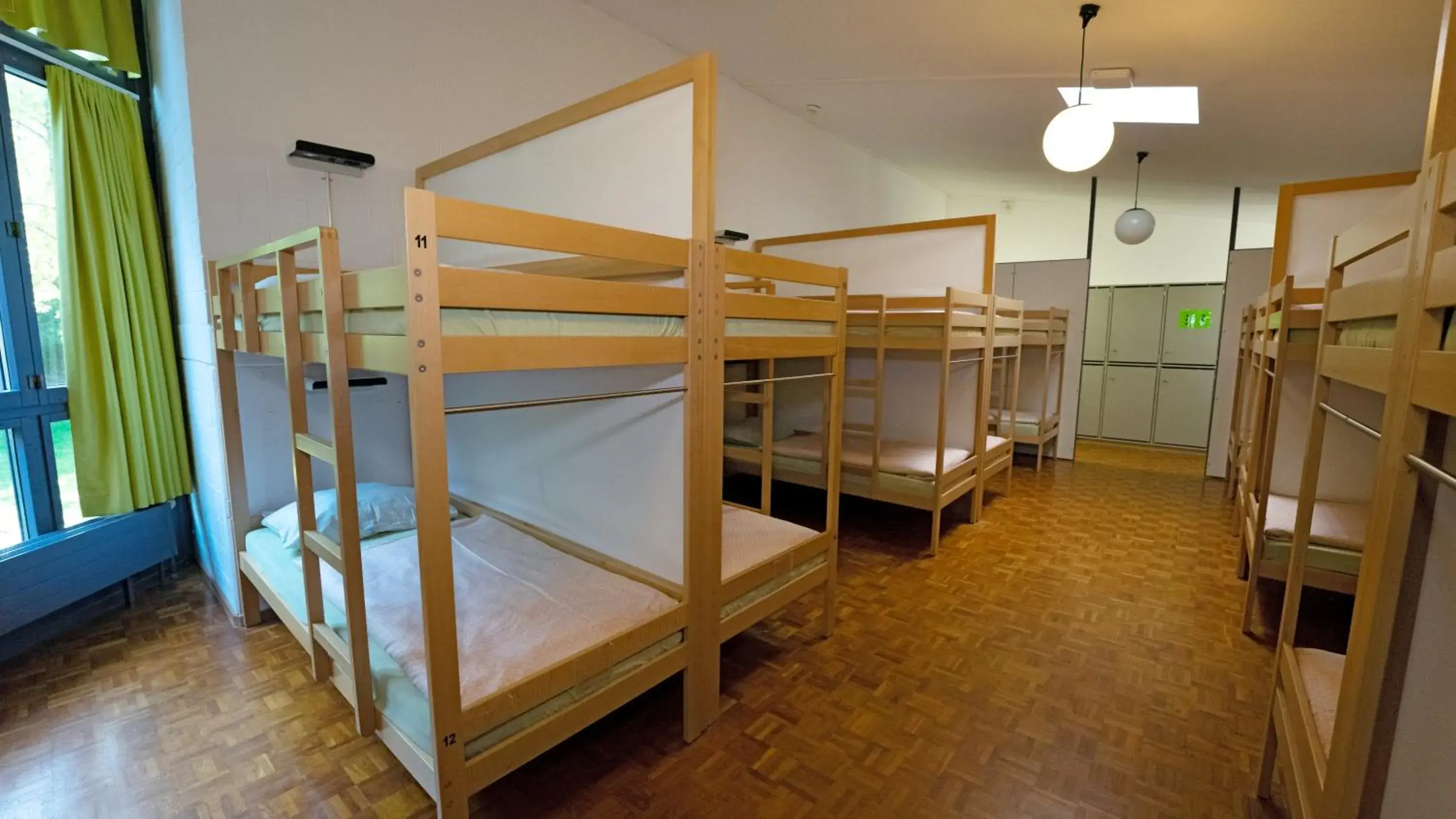 Bed in 20-Bed Femal Dormitory Room in Luzern Youth Hostel Bed in 20-Bed Femal Dormitory Room in Luzern Youth Hostel