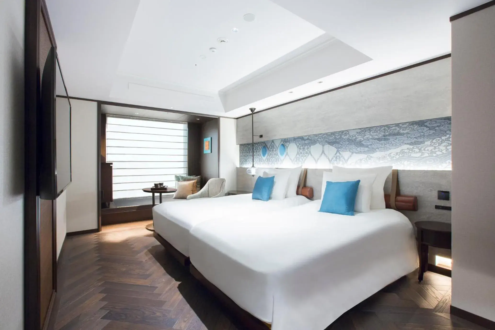 Deluxe Corner Twin Room in Dhawa Yura Kyoto Deluxe Corner Twin Room in Dhawa Yura Kyoto