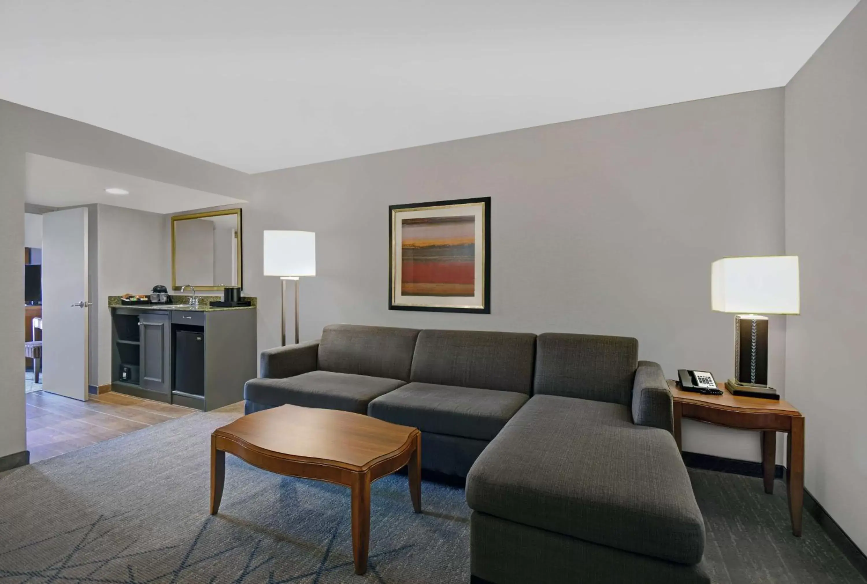 Double Room with Two Double Beds - High Floor/Non-Smoking in Embassy Suites by Hilton Detroit - Livonia/Novi Double Room with Two Double Beds - High Floor/Non-Smoking in Embassy Suites by Hilton Detroit - Livonia/Novi