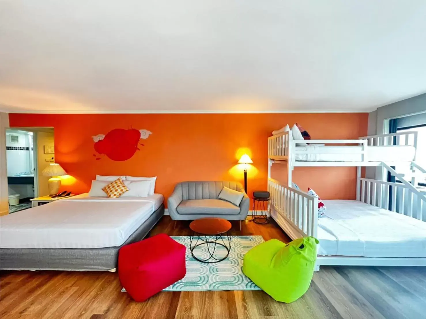 Junior Club Suite Balcony in Grand China Bangkok Junior Club Suite Balcony in Grand China Bangkok