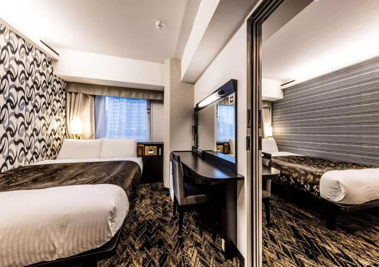 Connecting Double Room - Non-Smoking - Sky Floor in APA Hotel & Resort Osaka Umeda Eki Tower Connecting Double Room - Non-Smoking - Sky Floor in APA Hotel & Resort Osaka Umeda Eki Tower